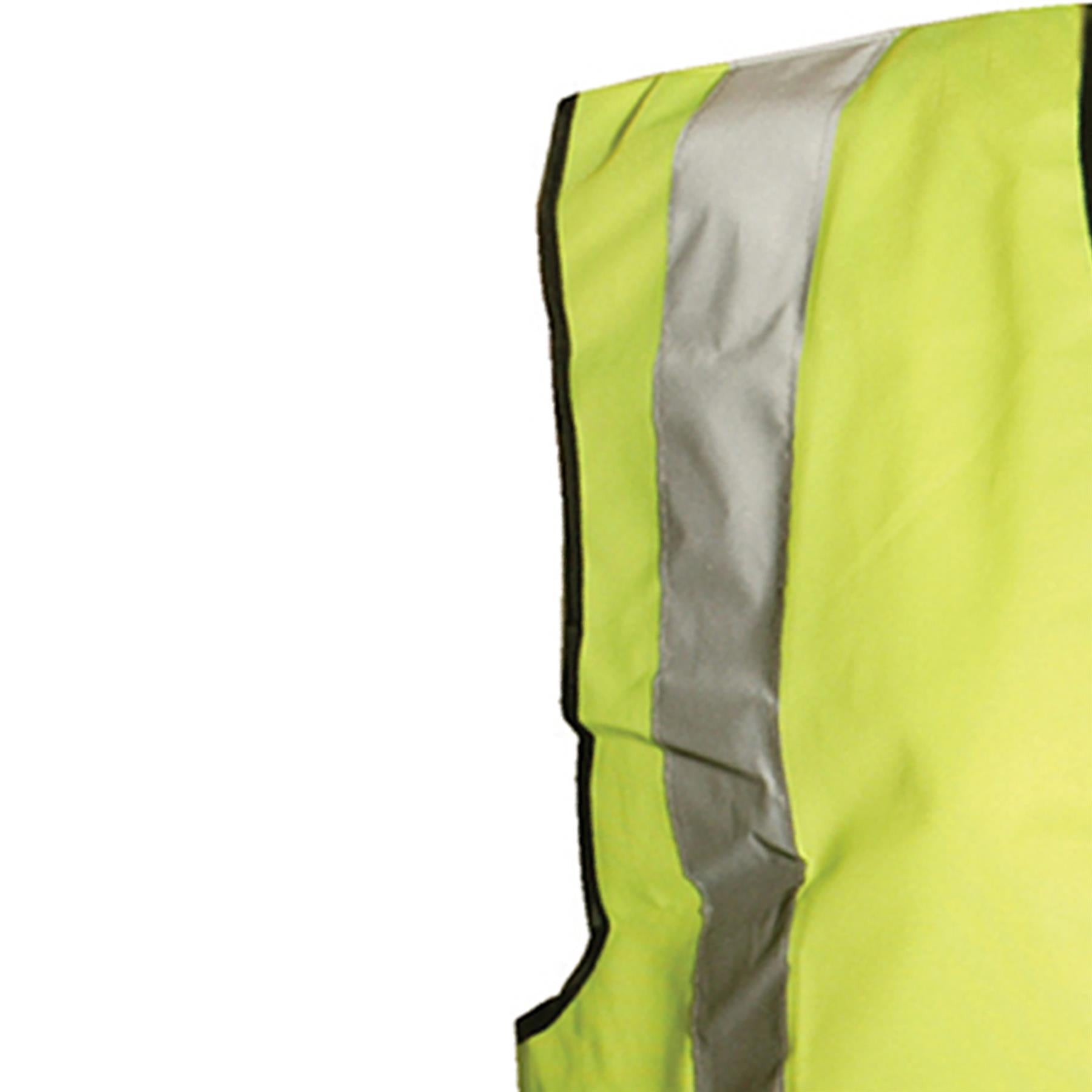 Hi-Vis Waistcoat Class 2 -XL 116cm-124cm (46-49") Conforms To Class 2