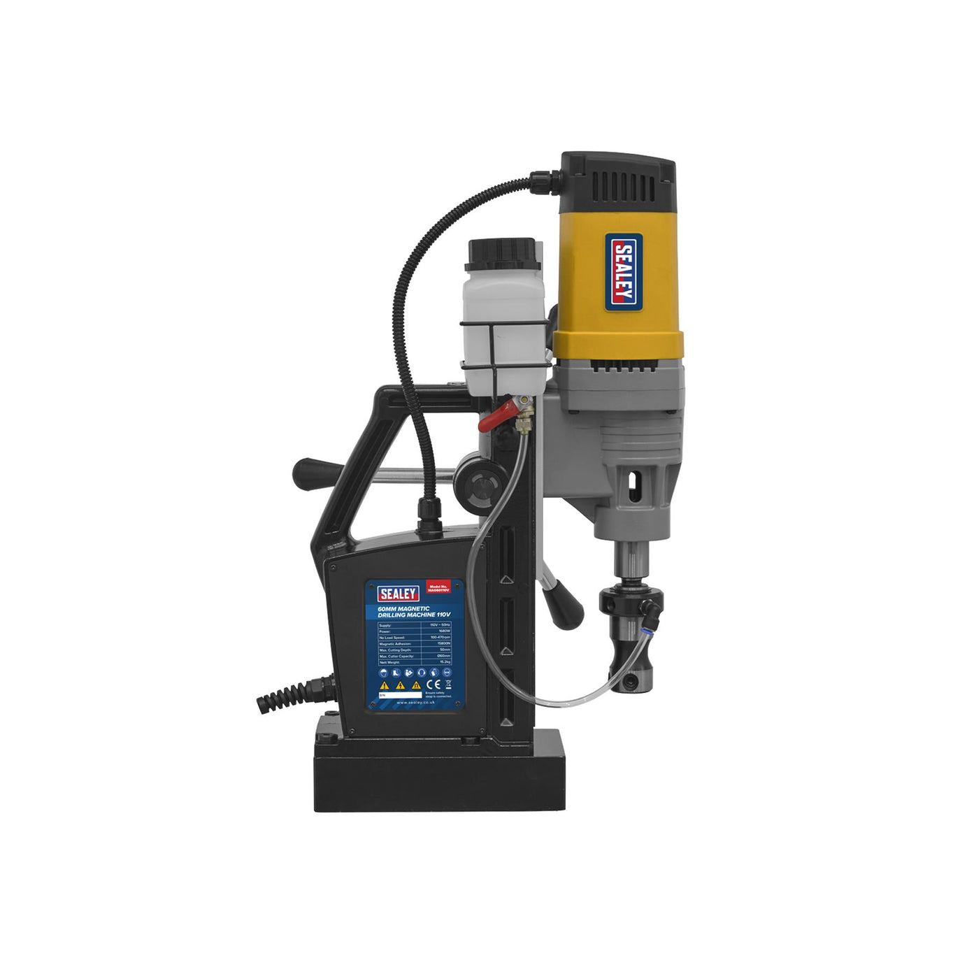 Sealey Magnetic Drilling Machine 60mm 110V Variable Speed Gearbox