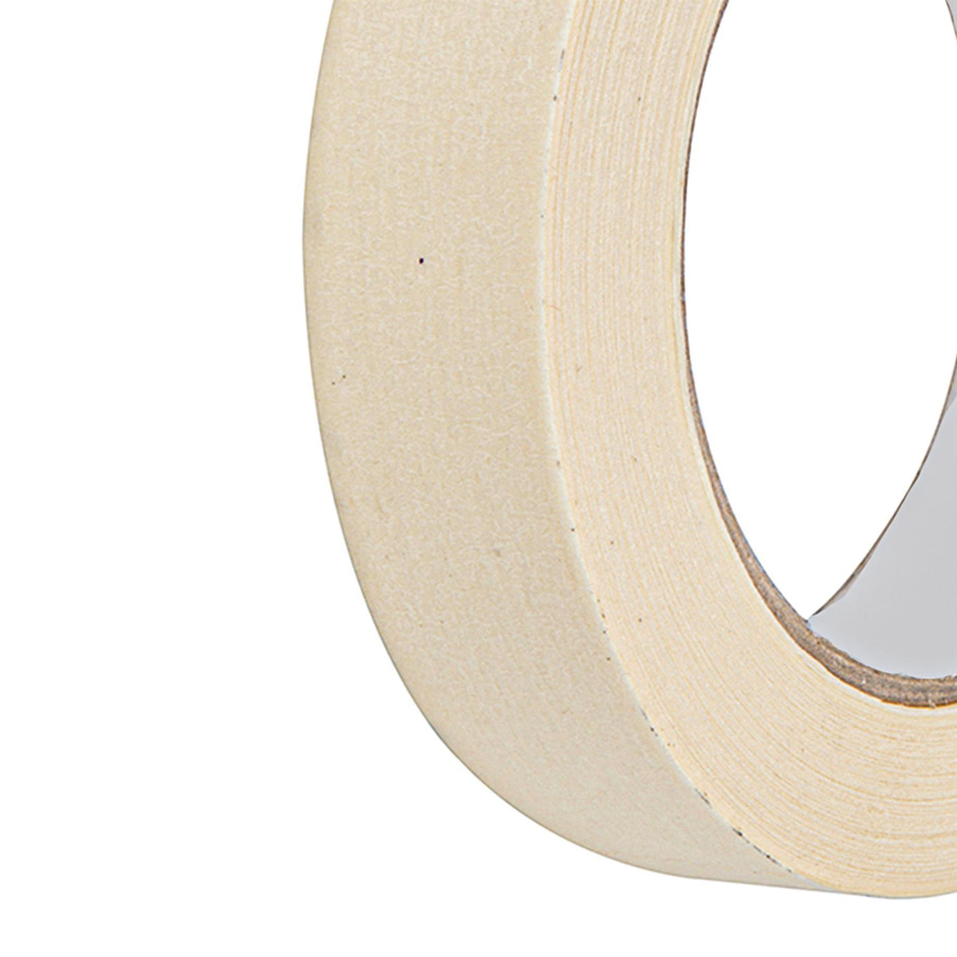 Masking Tape 25mm x 40m Crepe Paper Easy Tear For DIY Painting Decorating White
