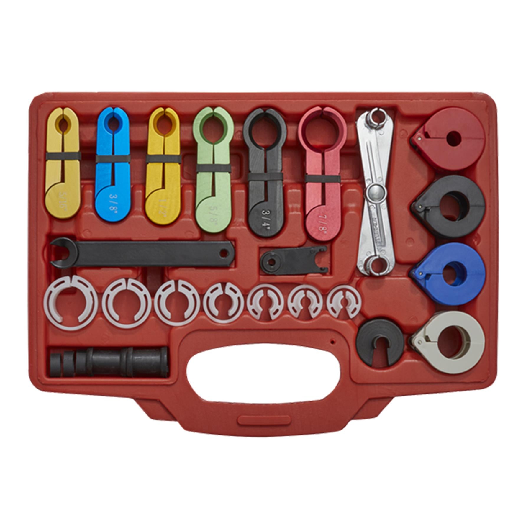 Sealey Fuel & Air Conditioning Disconnection Tool Kit 21pc