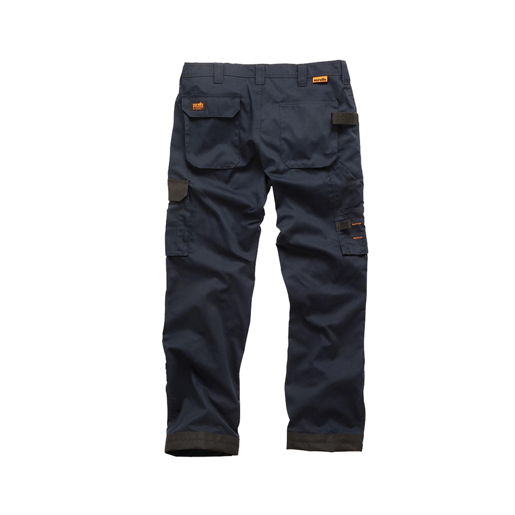 Scruffs Worker Trousers | Trade Hard Wearing Work Trousers NAVY (28S)