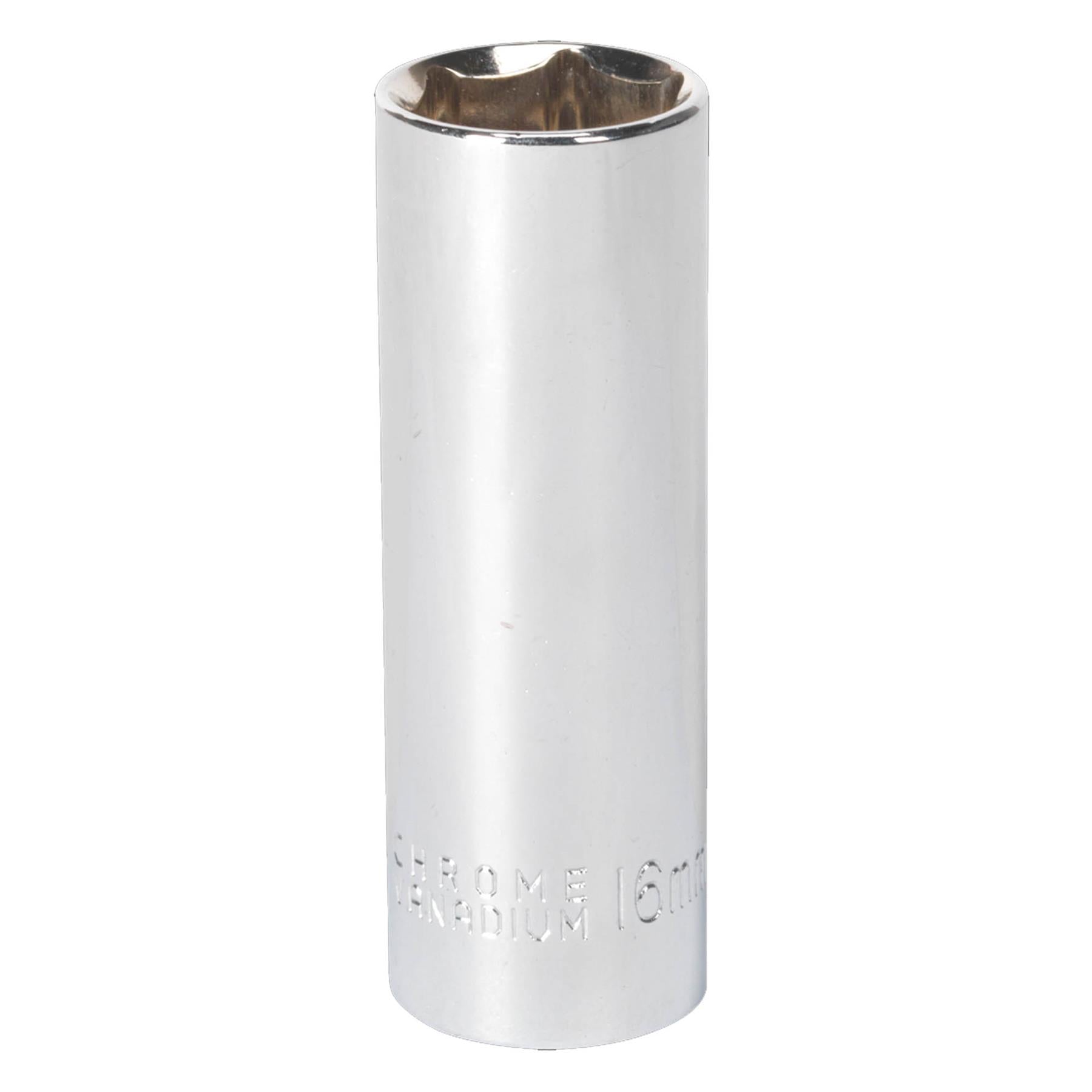 Sealey Spark Plug Socket 16mm 1/2"Sq Drive Magnetic
