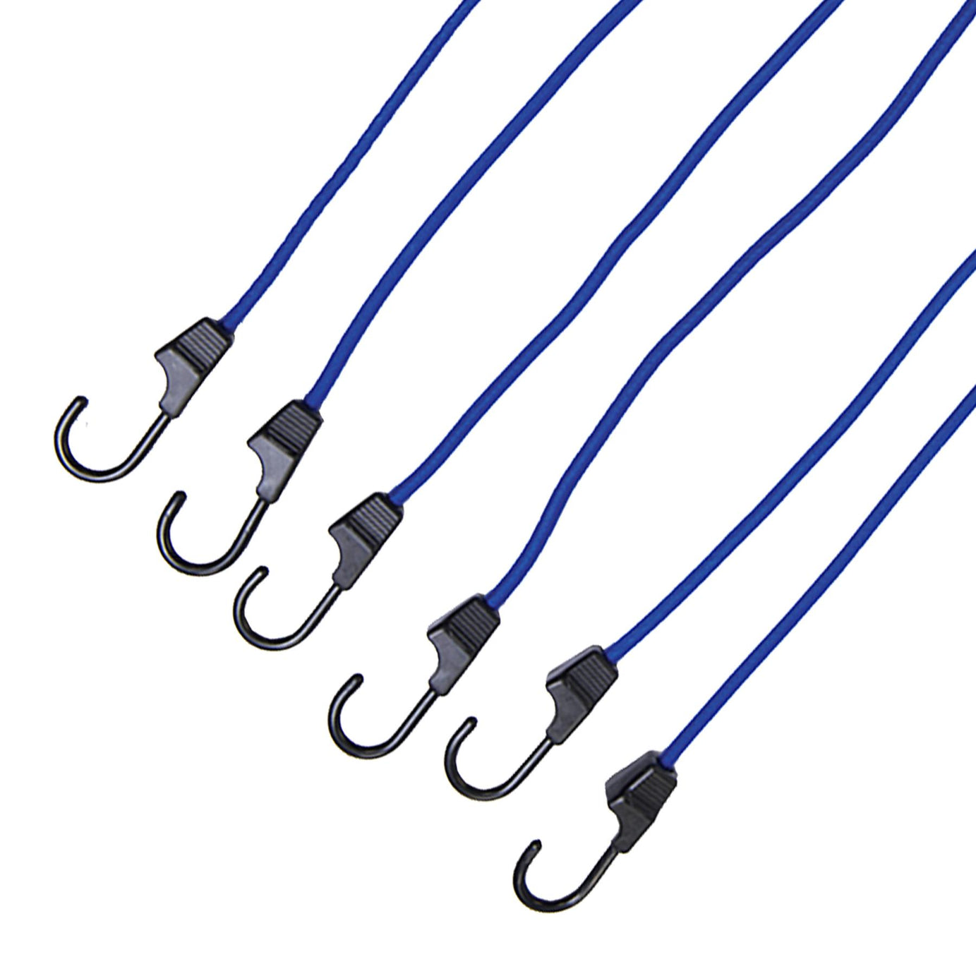 Bungee Cords 600mm Strong 6Pk Secure Luguage Load In Car Vans Bicycle Racks