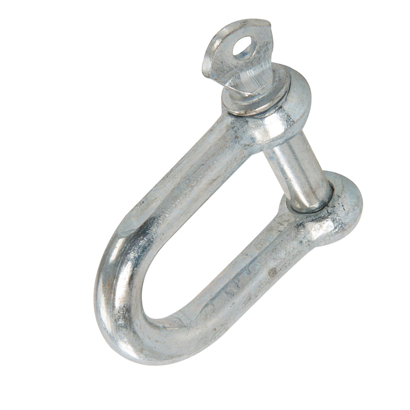 D Shackle Dee Link M10 2pc Galvanised Steel Lifting Towing Rigging Pin Loop