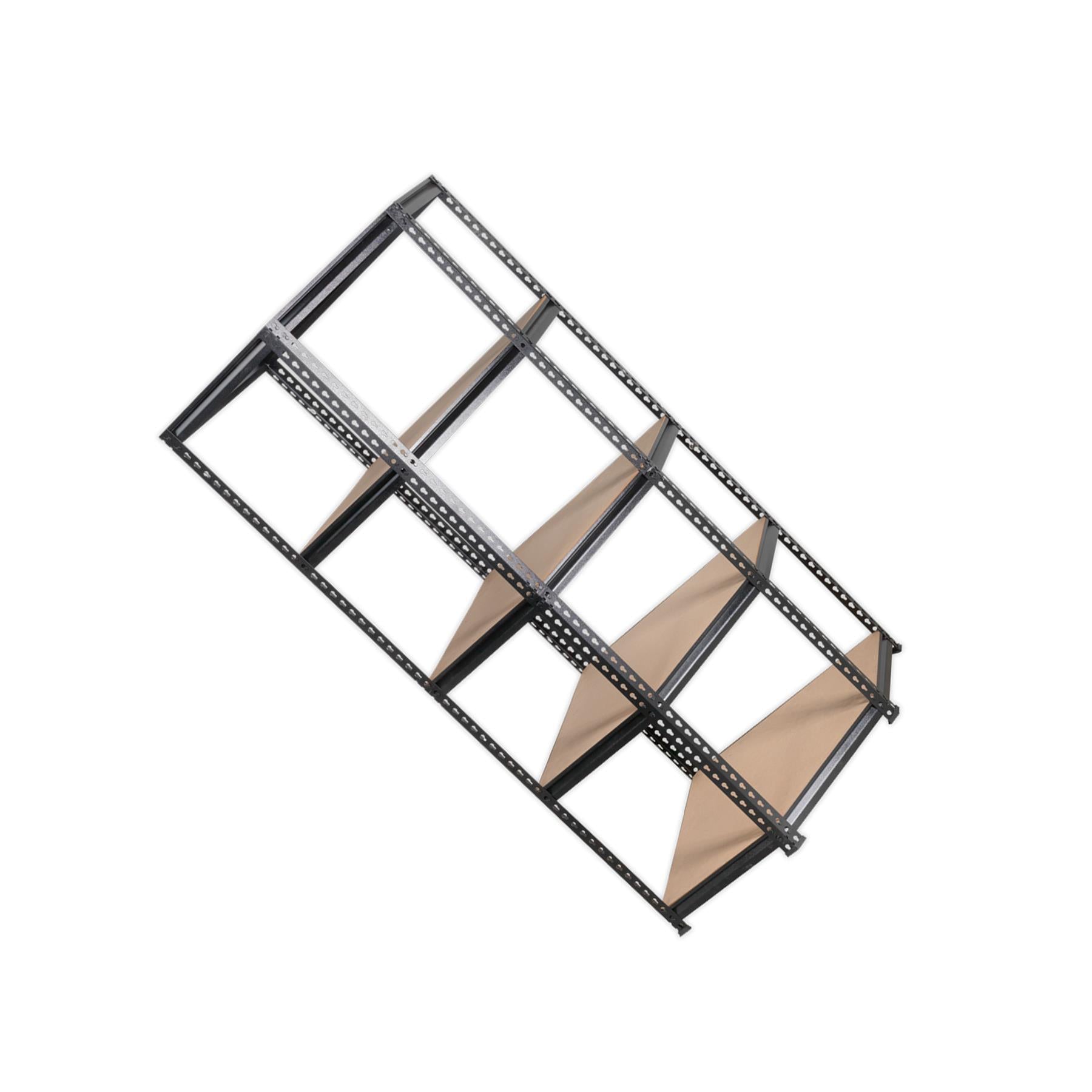 Sealey Corner Racking Unit 5 Level 150kg Capacity Per Level