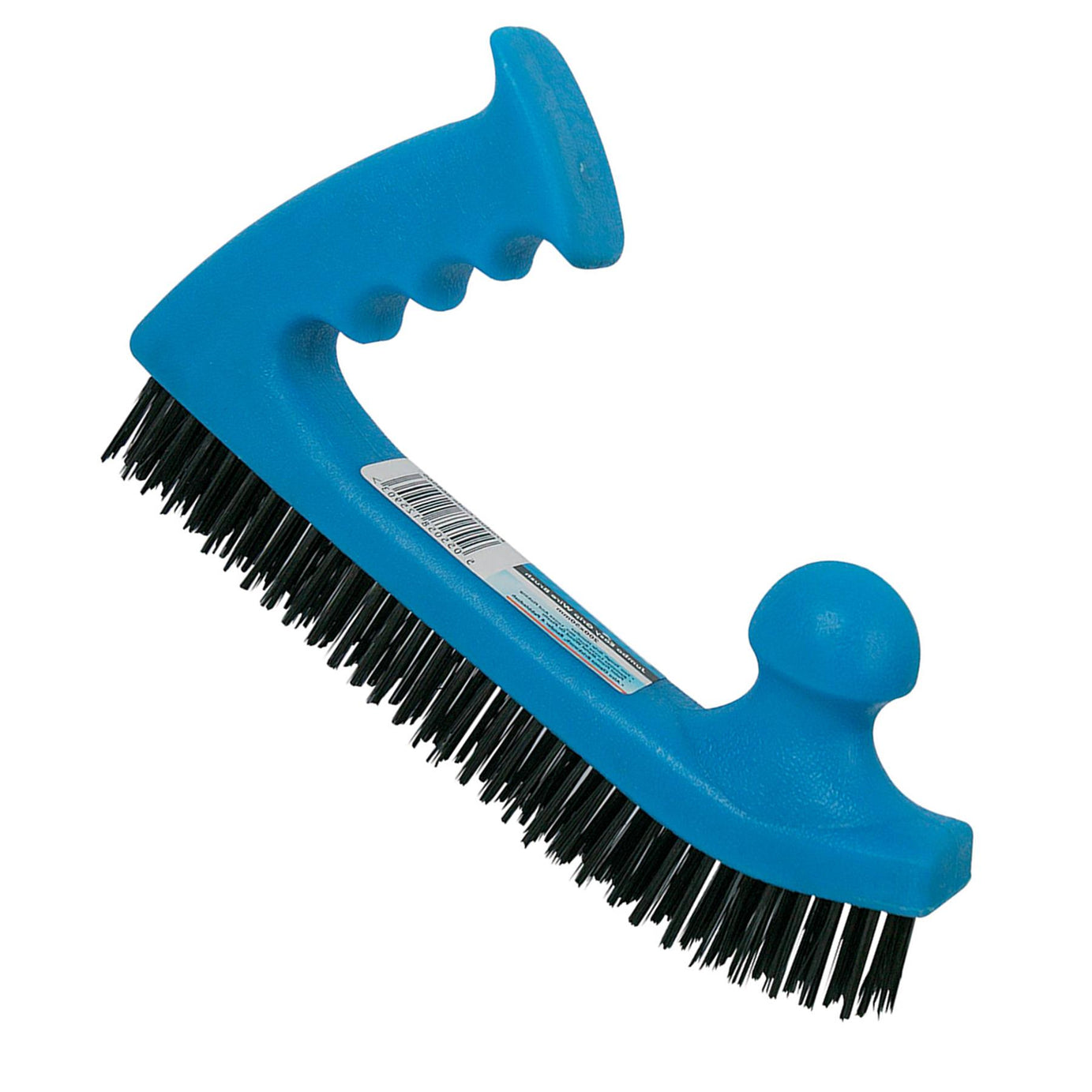 Wire Brush Jumbo Easy Grip - 200 X 50mm Heavy Duty Double-Handed Polypropylene