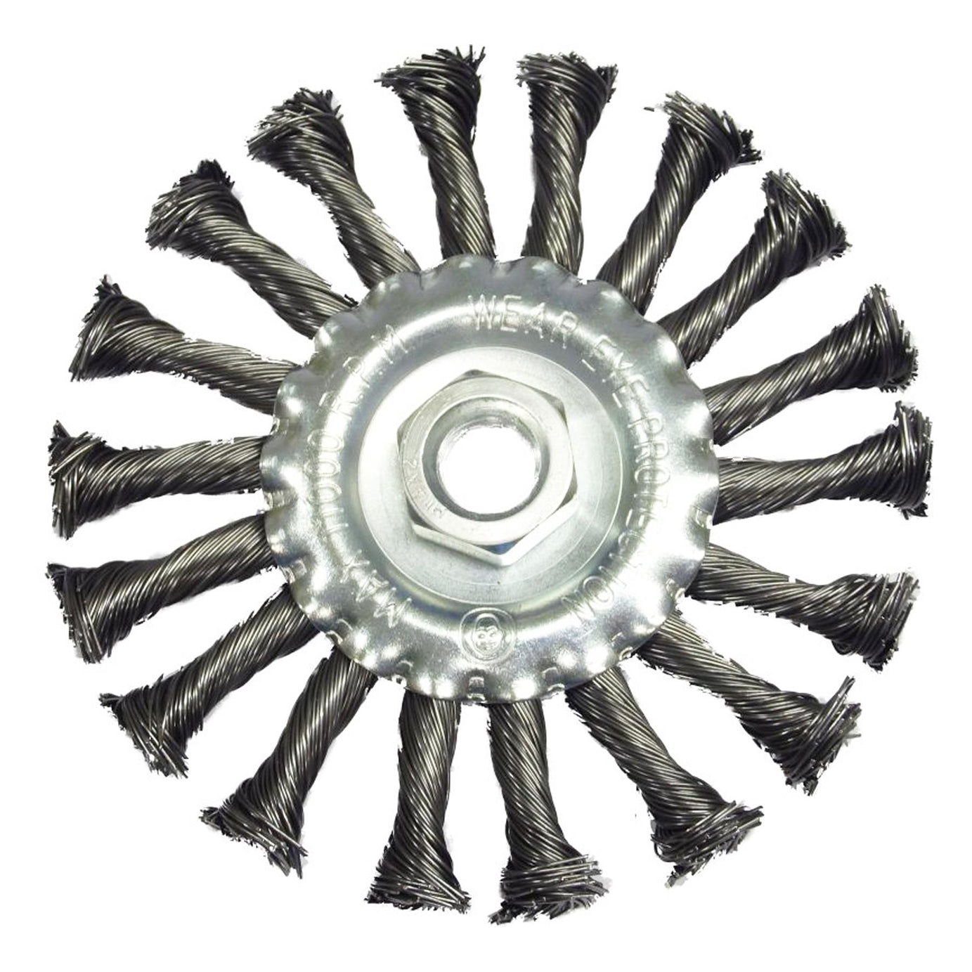 Rotary Steel Wire Brush Twist Knot