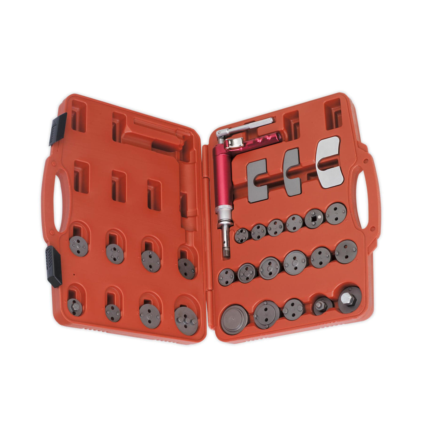 Sealey Air Operated Brake Piston Wind-Back Tool Kit 29pc Fast Lightweight
