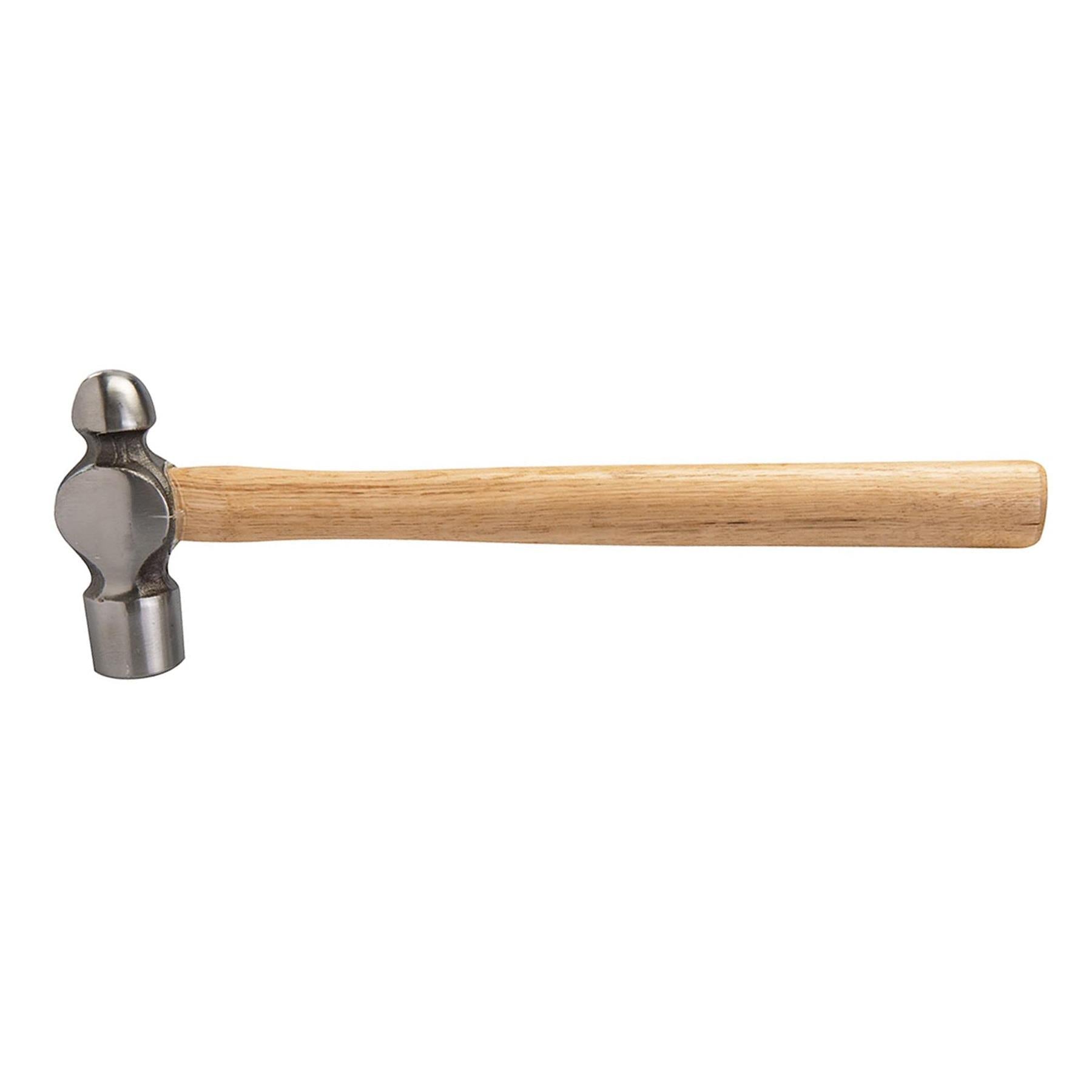 Hardwood Ball Pein Hammer 32Oz(907G) Strong Forged Steel Metal Punching Riveting