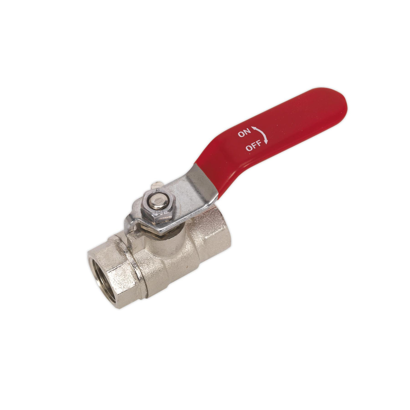 Sealey Lever Ball Valve 3/8"BSP (F) x 3/8"BSP (F)