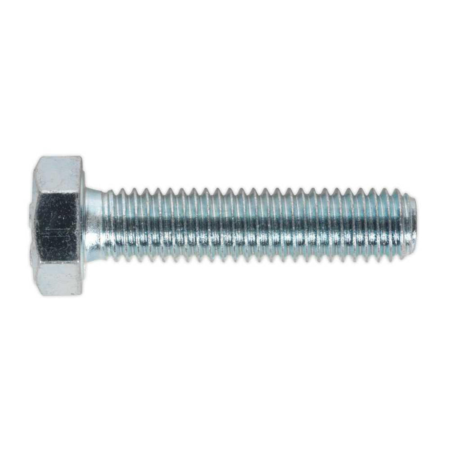 Sealey HT Setscrew M8 x 35mm 8.8 Zinc Pack of 50