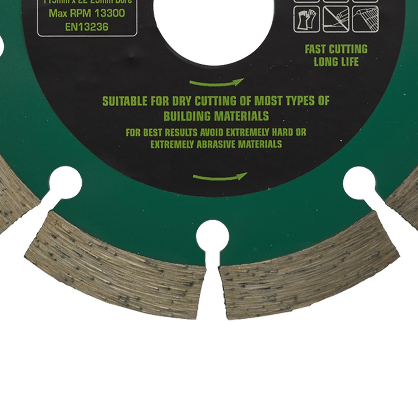 Sealey Value Plus Diamond Blade Ø115 x 22mm