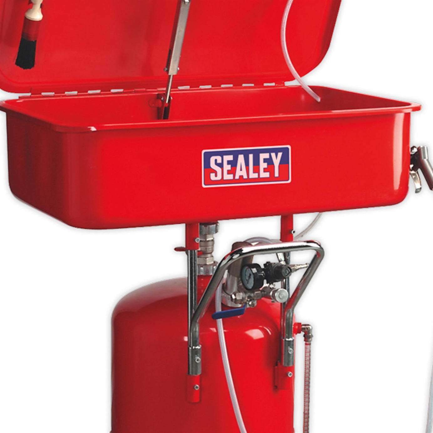 Sealey Mobile Parts Cleaning Tank Air Operated with Reservoir