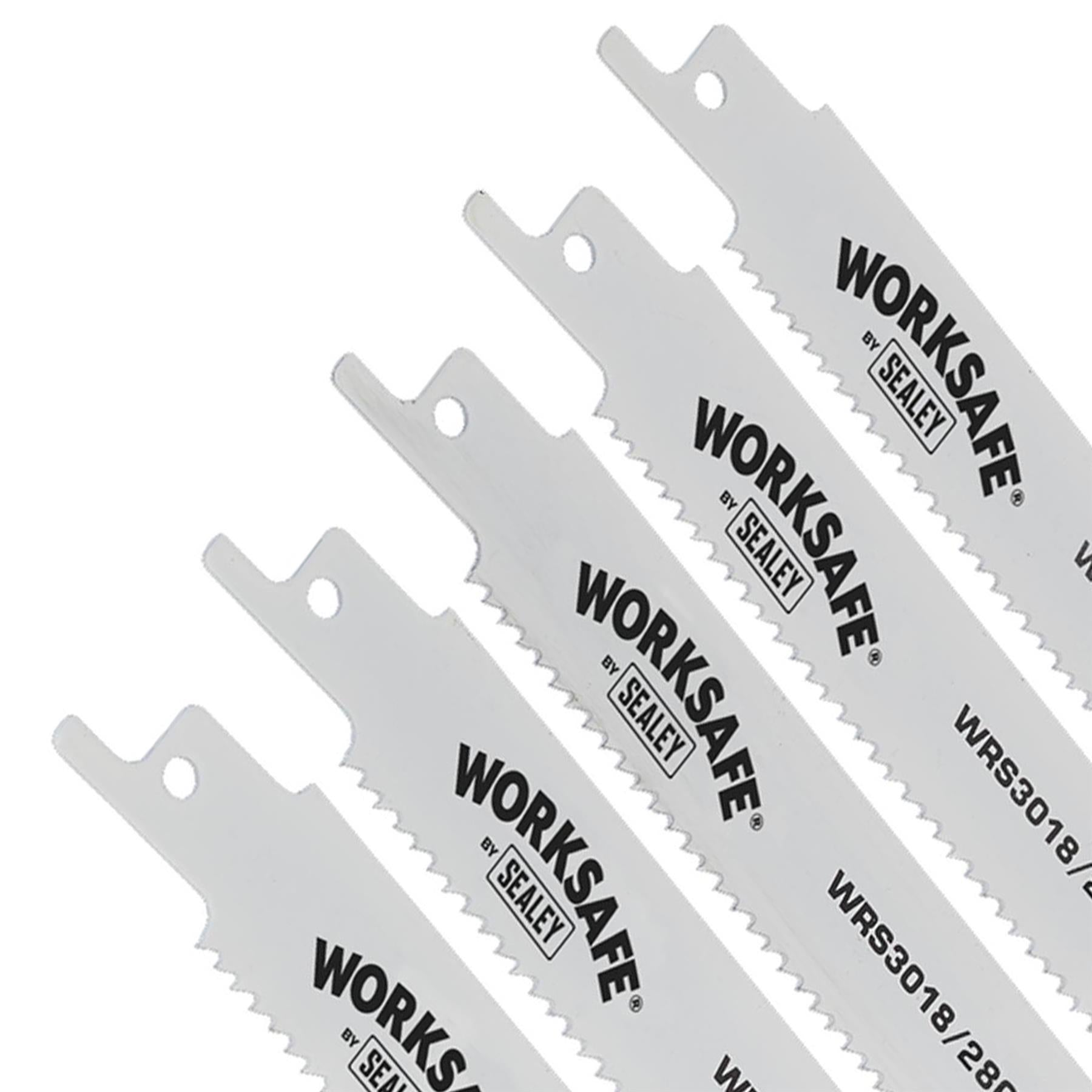 Reciprocating Saw Blade 280mm 10tpi - Pack of 5 Sealey