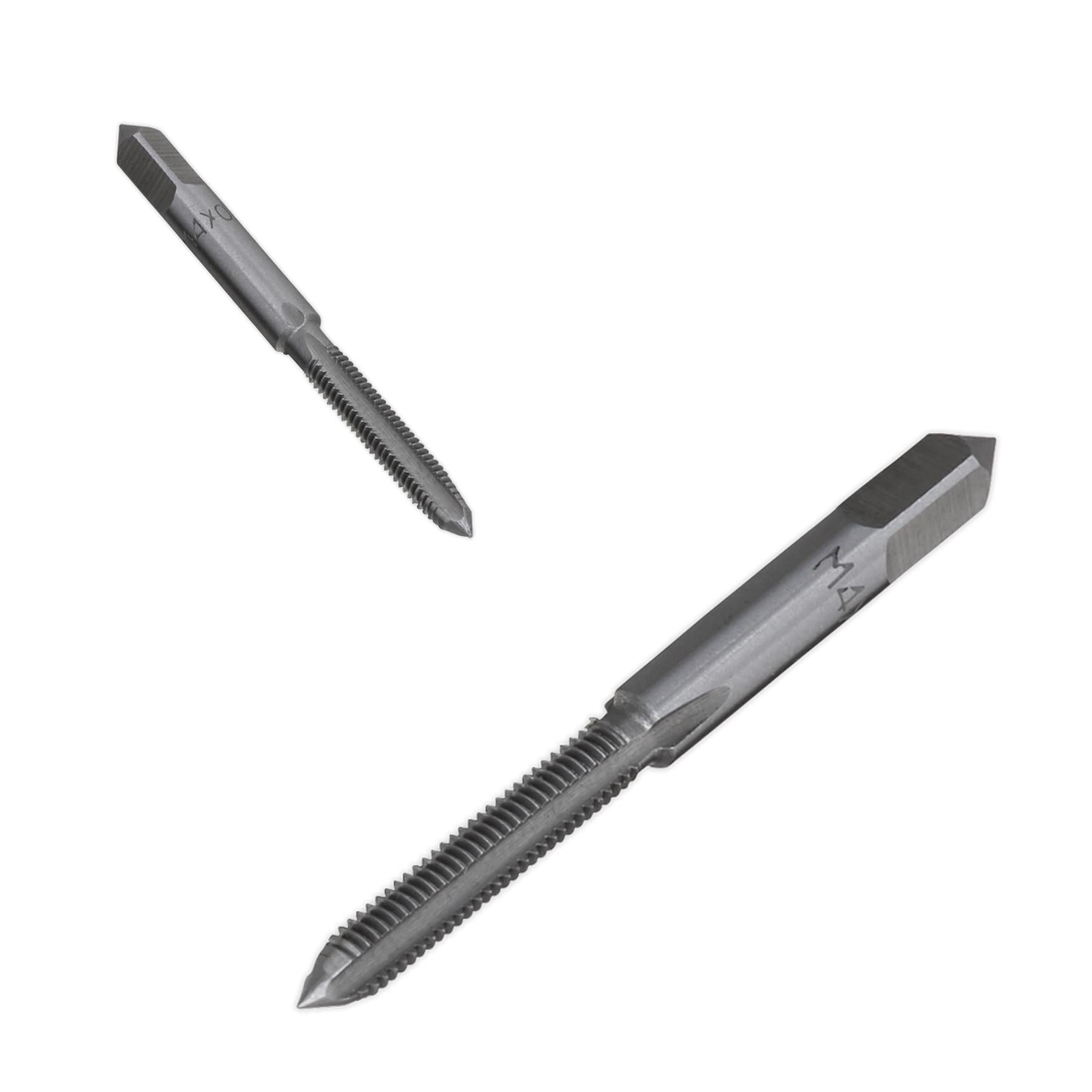 Sealey High Quality Tap Set 2pc (Taper & Plug) M4 x 0.7mm