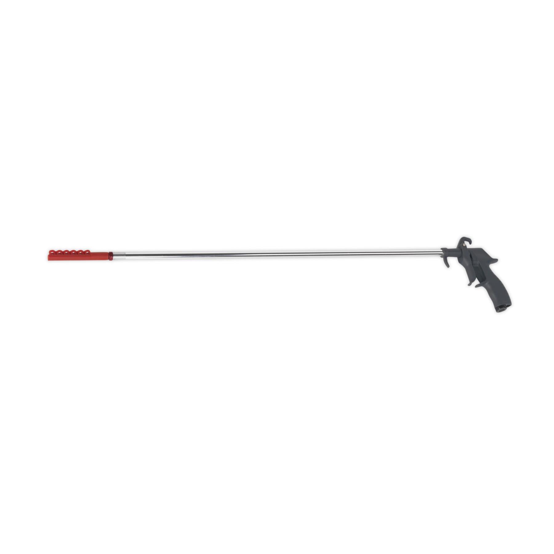 Sealey Air Blow Gun Side Outlet 715mm with 1/4"BSP Air Inlet