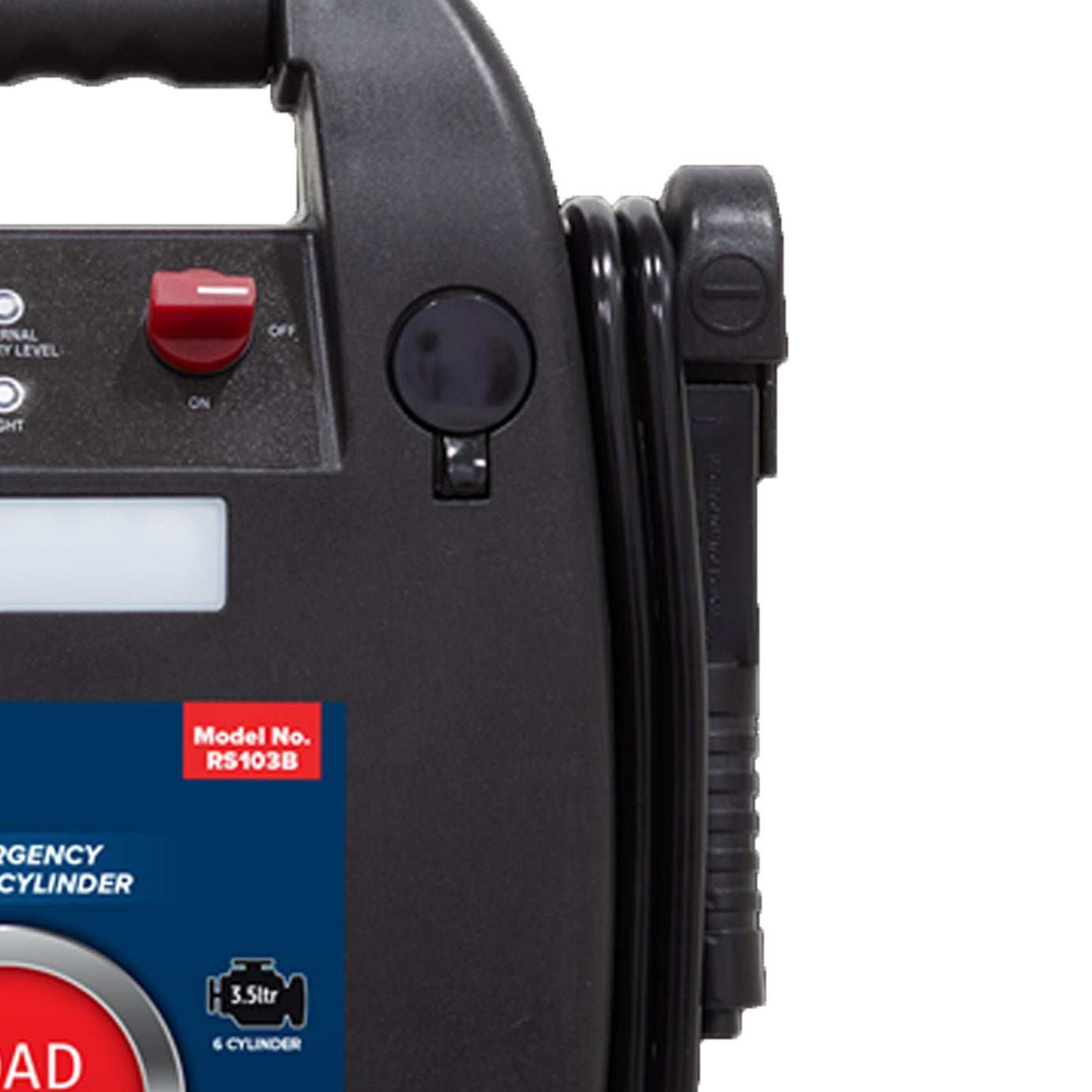 Sealey RoadStart Emergency Jump Starter 12V 5L 8-Cylinder RS103B