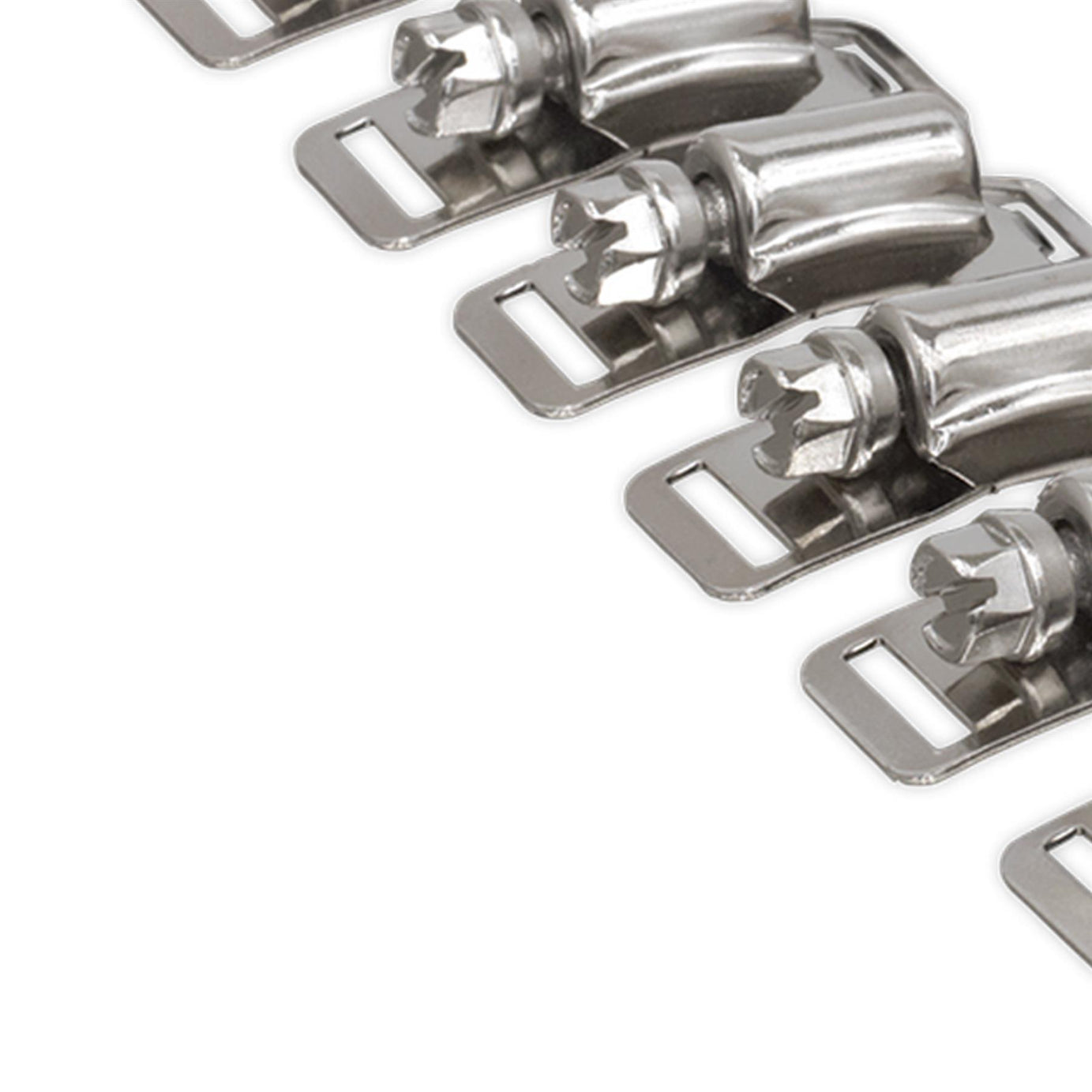 Sealey Hose Clip Set Self-Build 12.7mm Band Width
