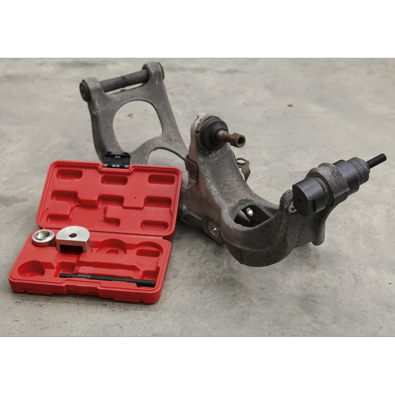 Front Pivot Arm Bush Tool - Peugeot 407/508, Citroen C5/C6. Sealey