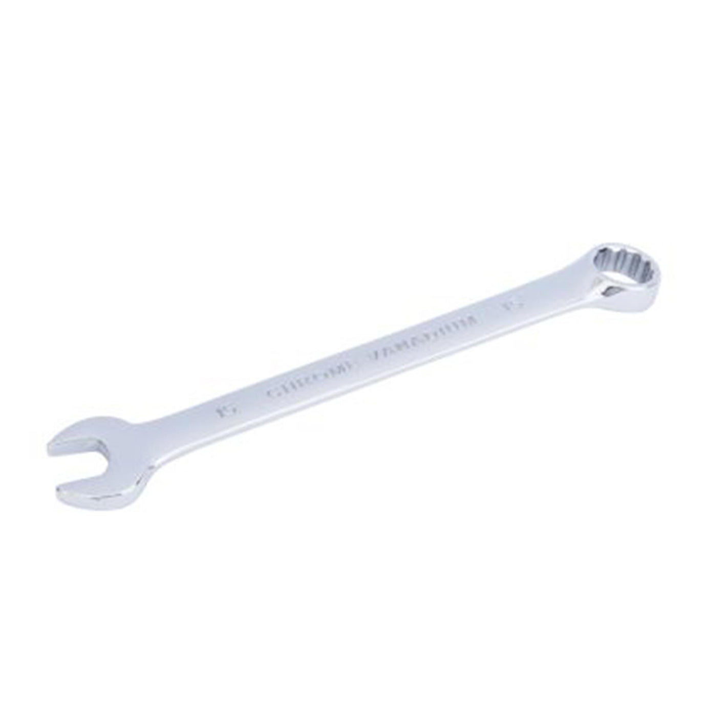 BlueSpot 15mm Fully Polished Chrome Vanadium Spanner Open Ended Head