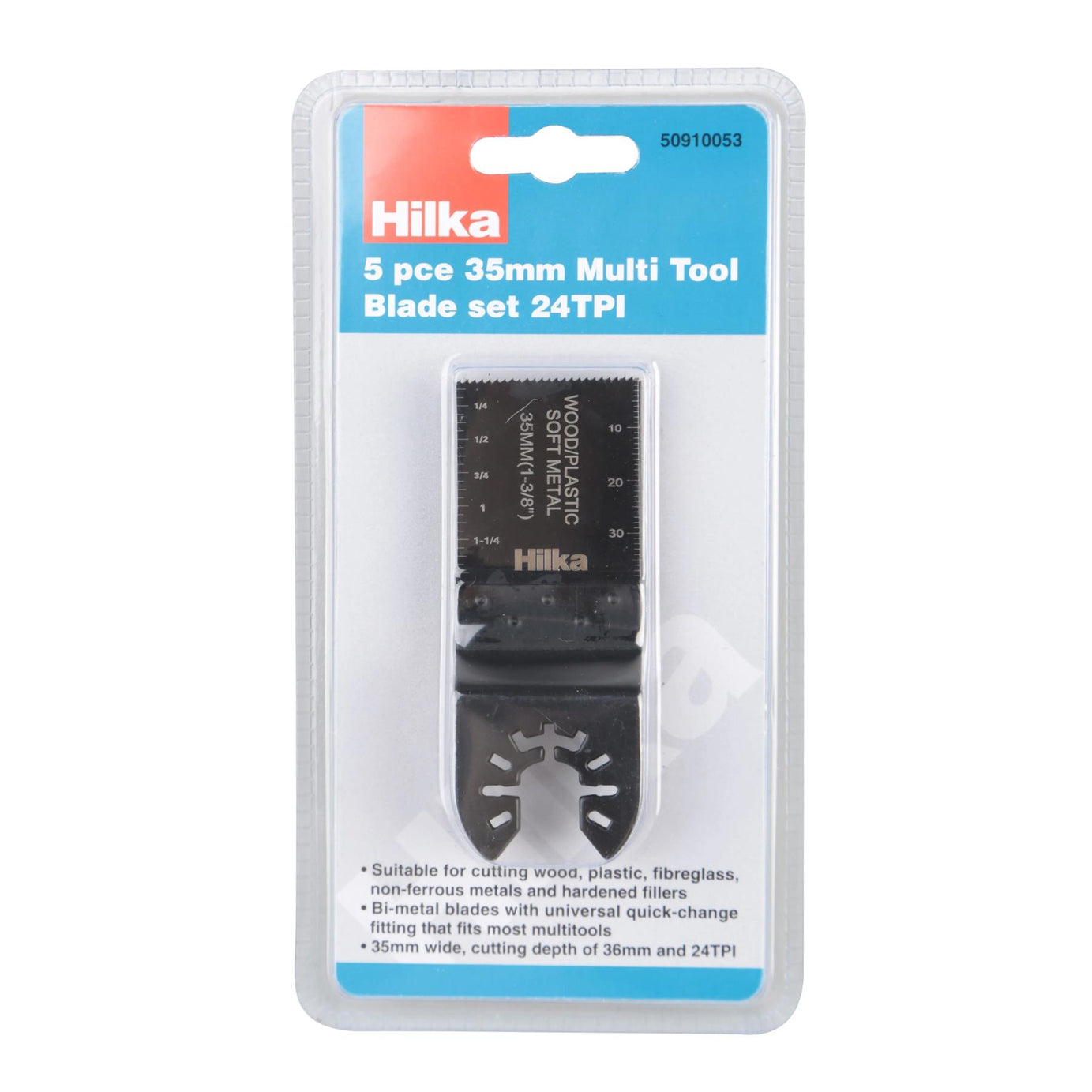 Hilka 5 Piece Multi Tool Blade Set