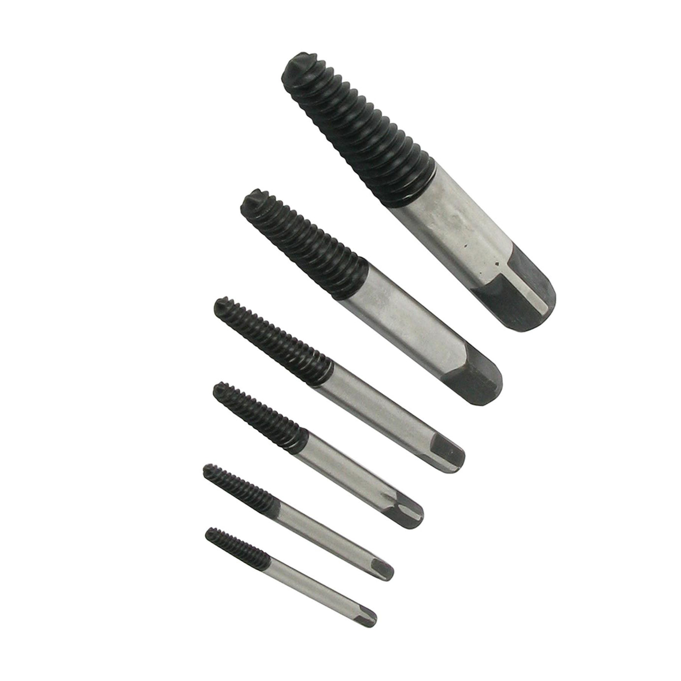 6Pce Screw Extractor Set 3mm - 25mm Removes Damaged Bolts And Screws New
