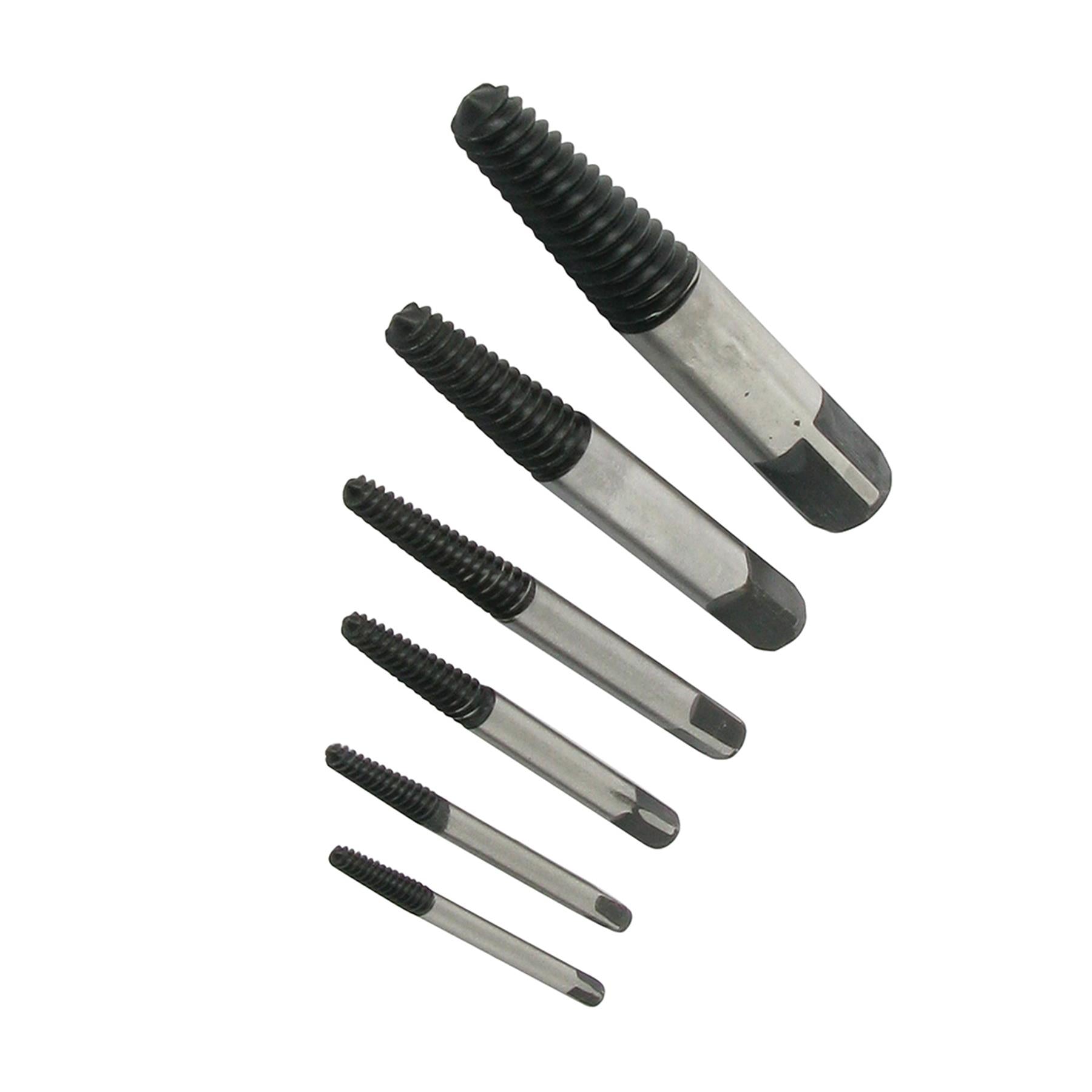 6Pce Screw Extractor Set 3mm - 25mm Removes Damaged Bolts And Screws New