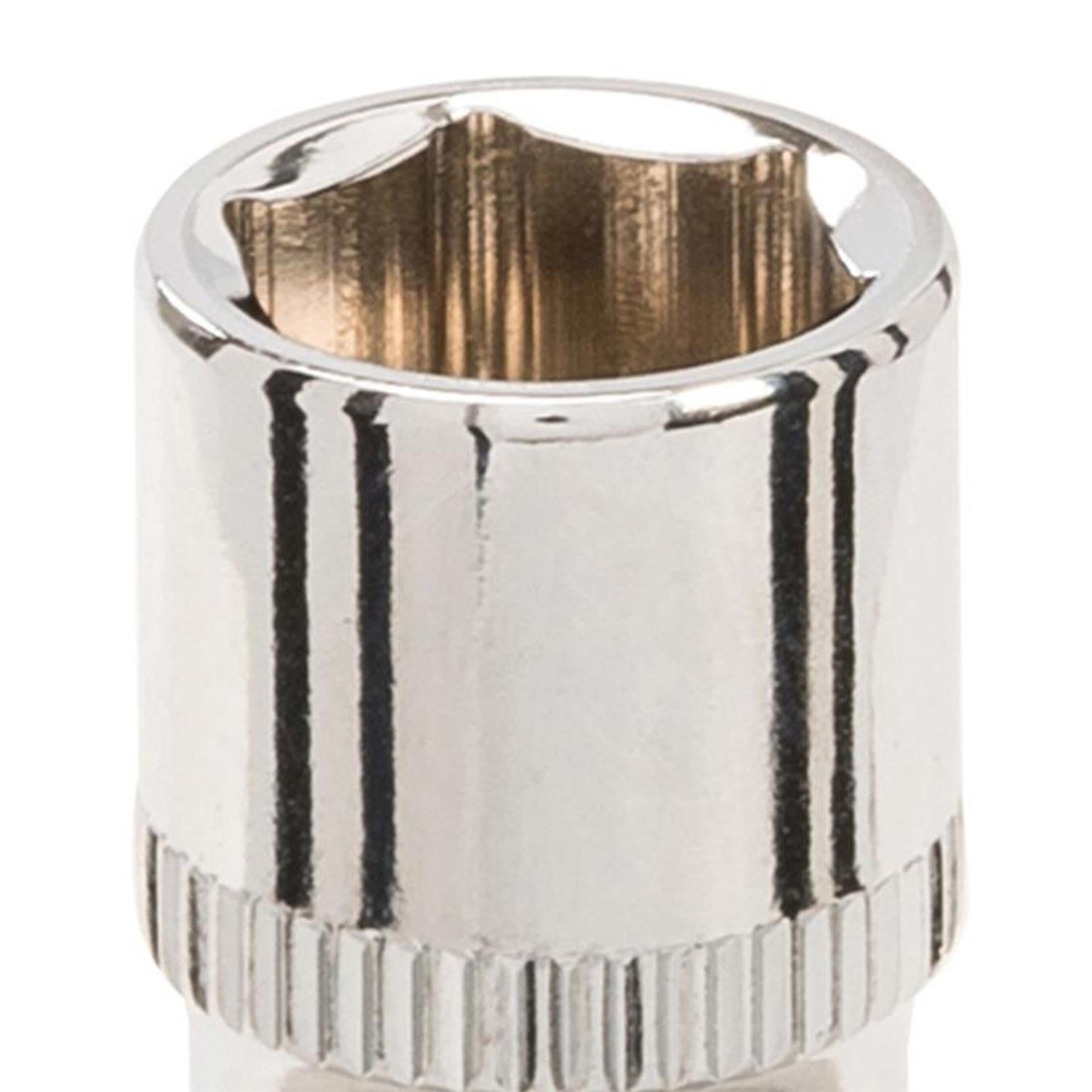 Quality Socket 1/4" Drive Metric Hex Square 11mm Individual Hex Polished Crv