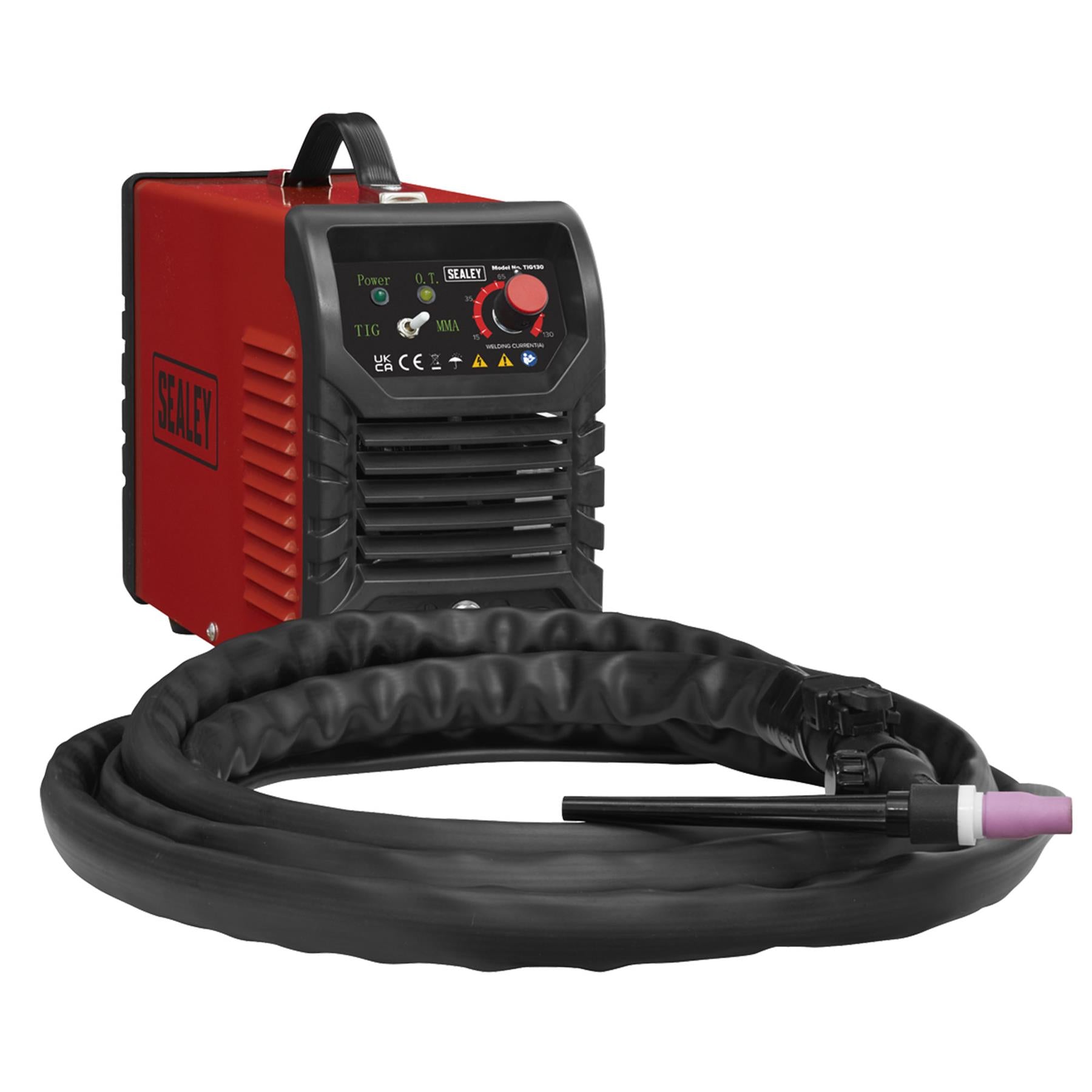Sealey TIG/MMA Inverter Welder 130A 230V Garage Workshop DIY