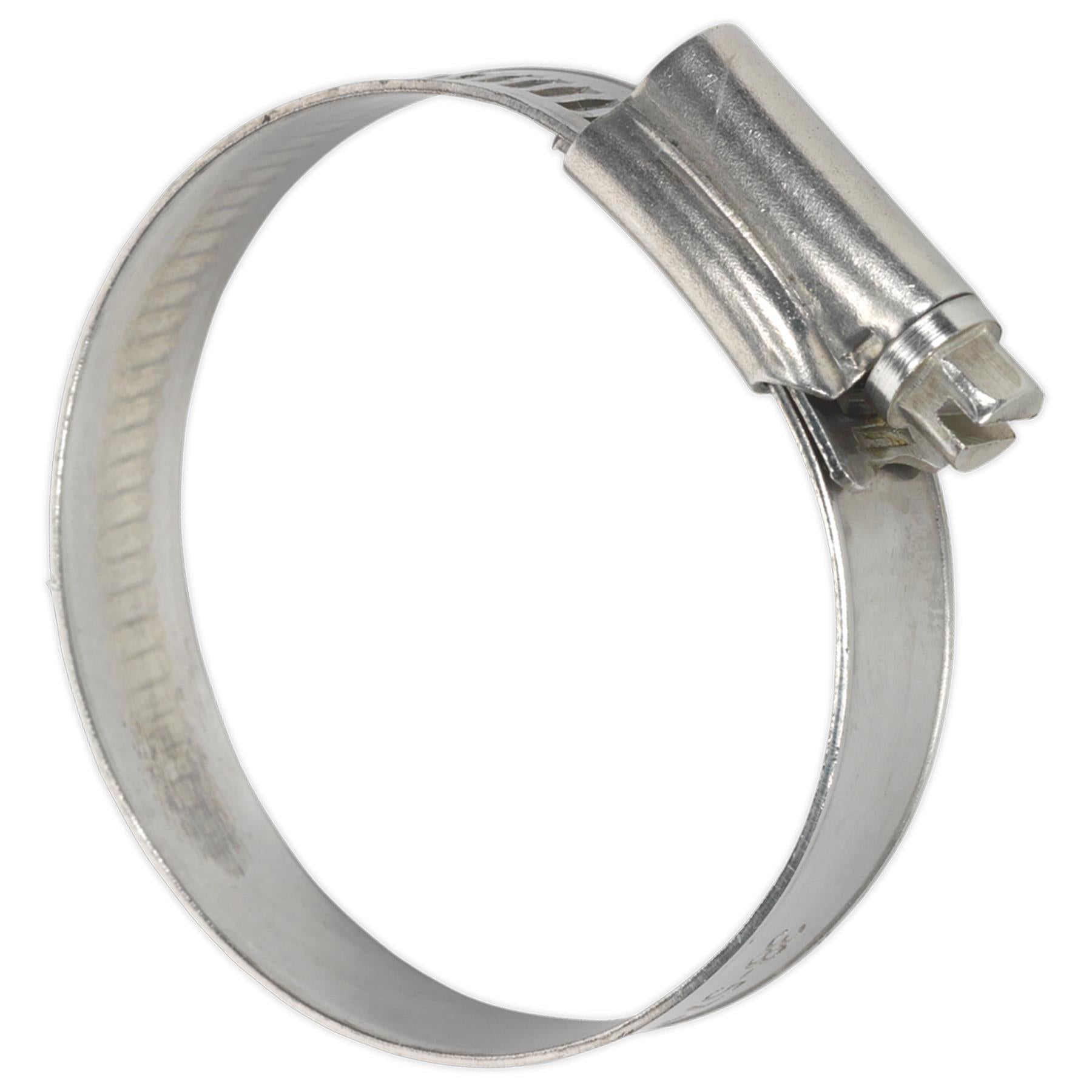 Sealey Hose Clip Stainless Steel 38-57mm Pack of 10