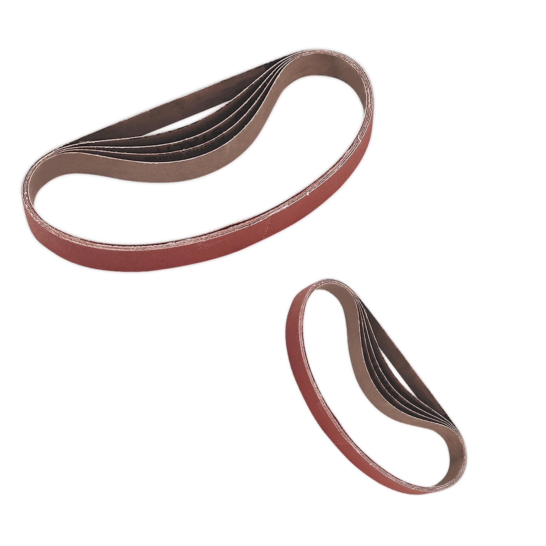 Sealey Sanding Belt 20 x 520mm 120Grit Pack of 5