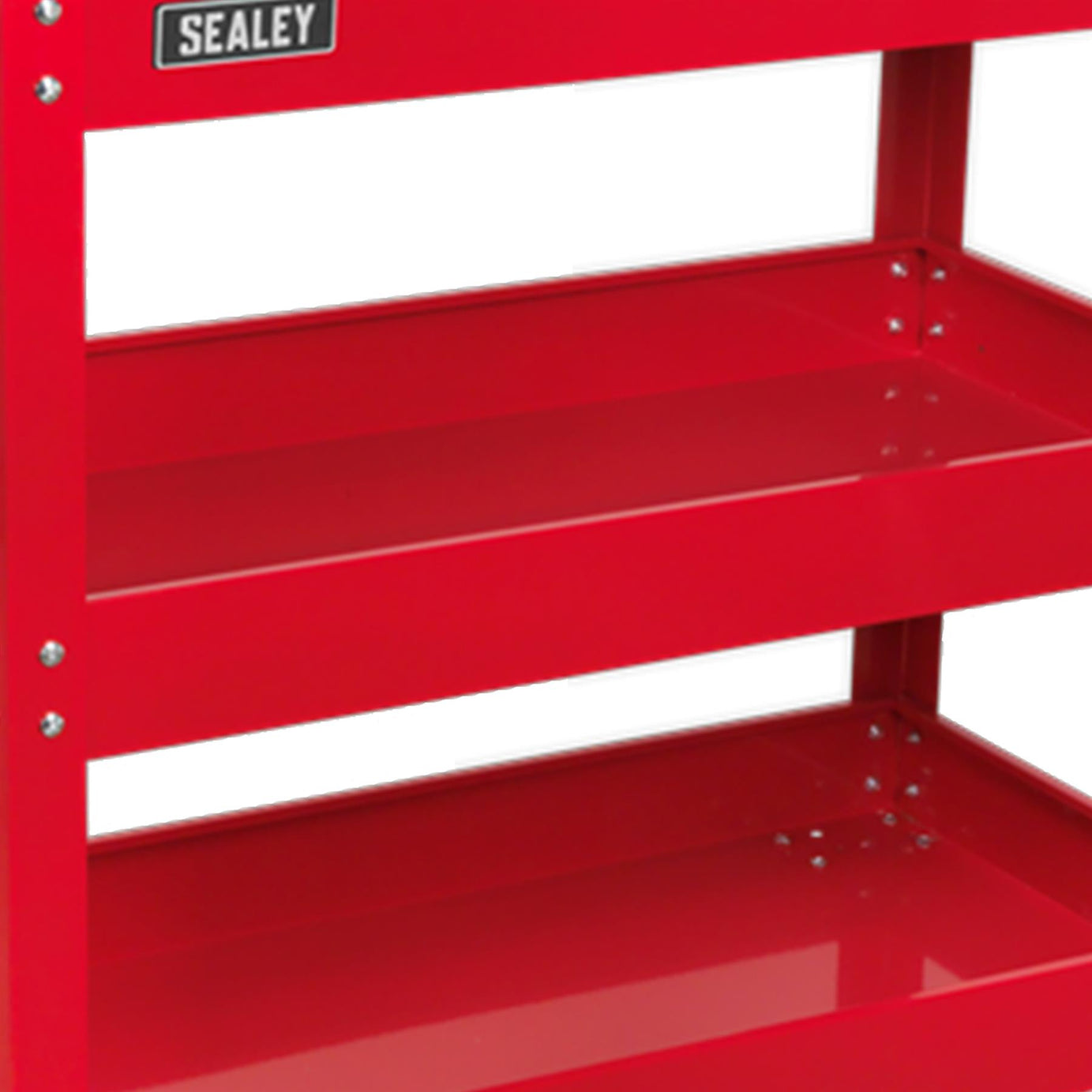 Workshop Trolley 3-Level Heavy Duty Garage & Workshop Trolley/Cart CX108 Sealey