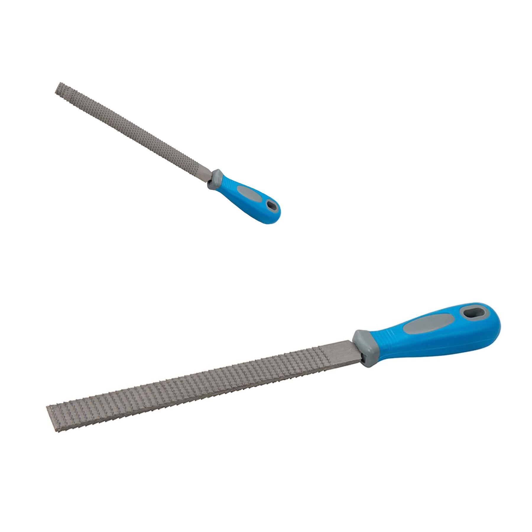 3Pce Wood Rasp Set File Wood Carving Shaping Woodwork Carpentry Soft Grip