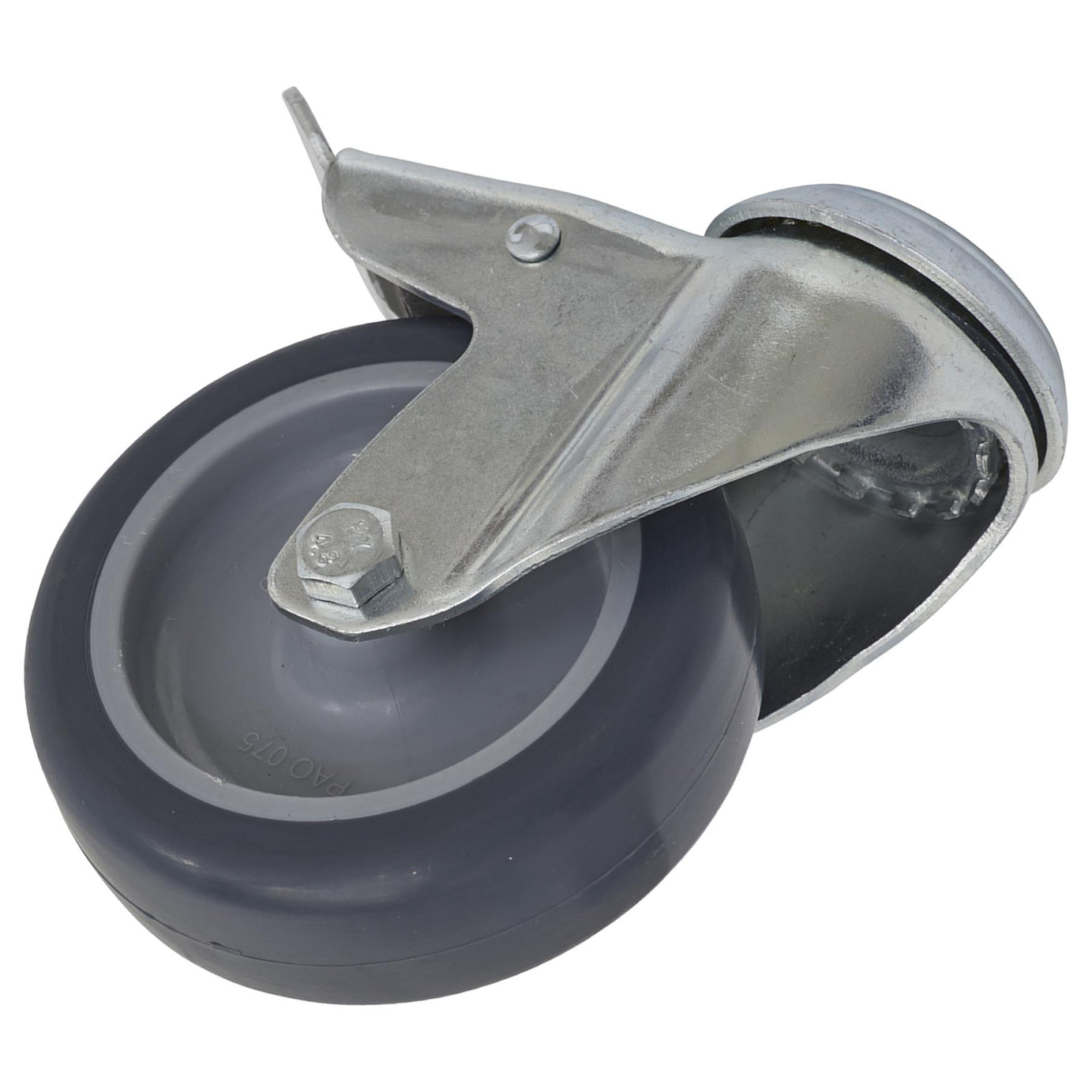 Sealey Castor Wheel Bolt Hole Swivel with Total Lock 75mm