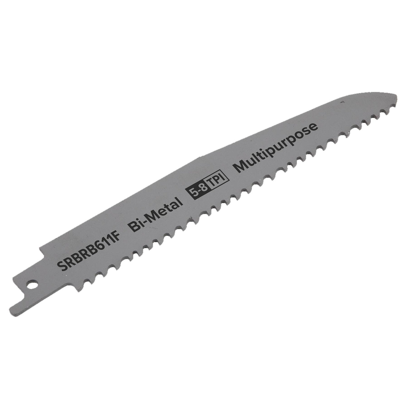 Sealey Reciprocating Saw Blade Multipurpose 150mm 5-8tpi-Pack of 5