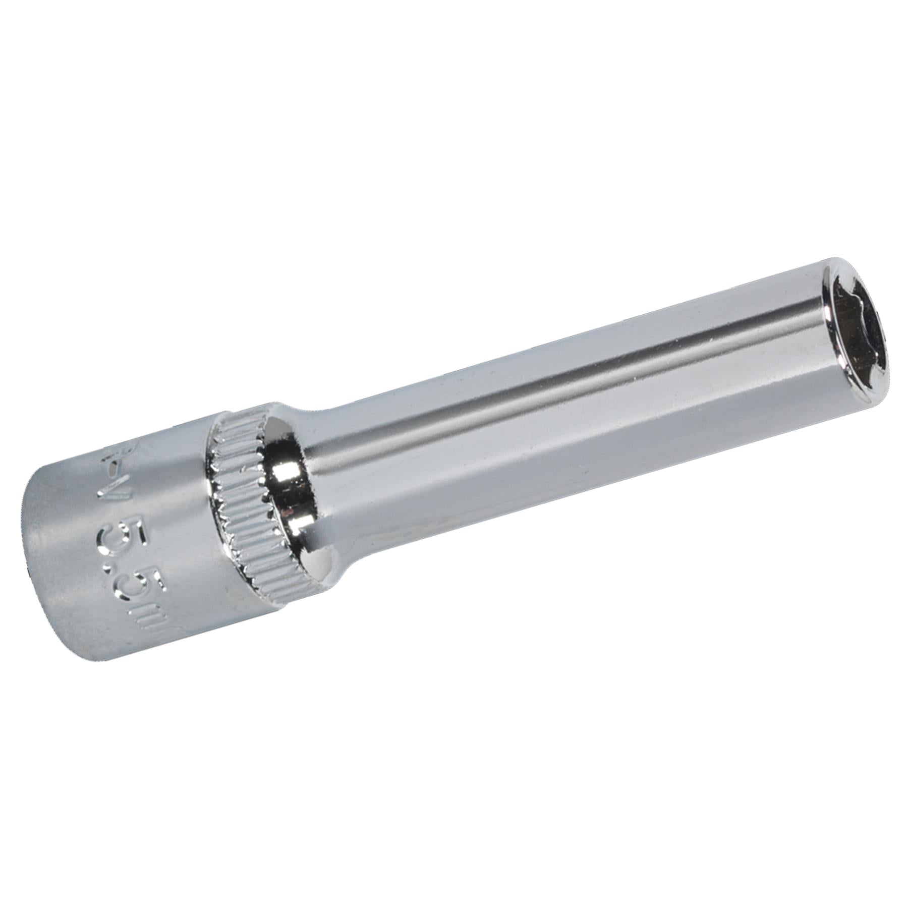Sealey WallDrive Socket 5.5mm Deep 1/4"Sq Drive Fully Polished