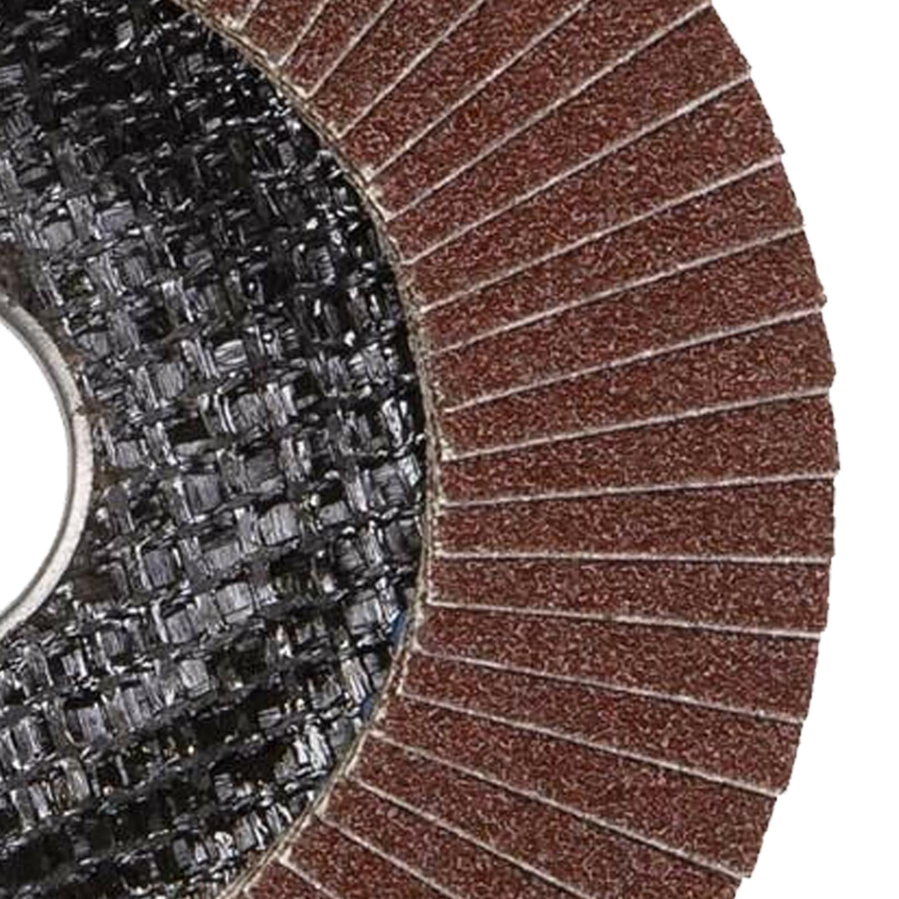 Sealey Flap Disc Aluminium Oxide 100mm 16mm Bore 80Grit