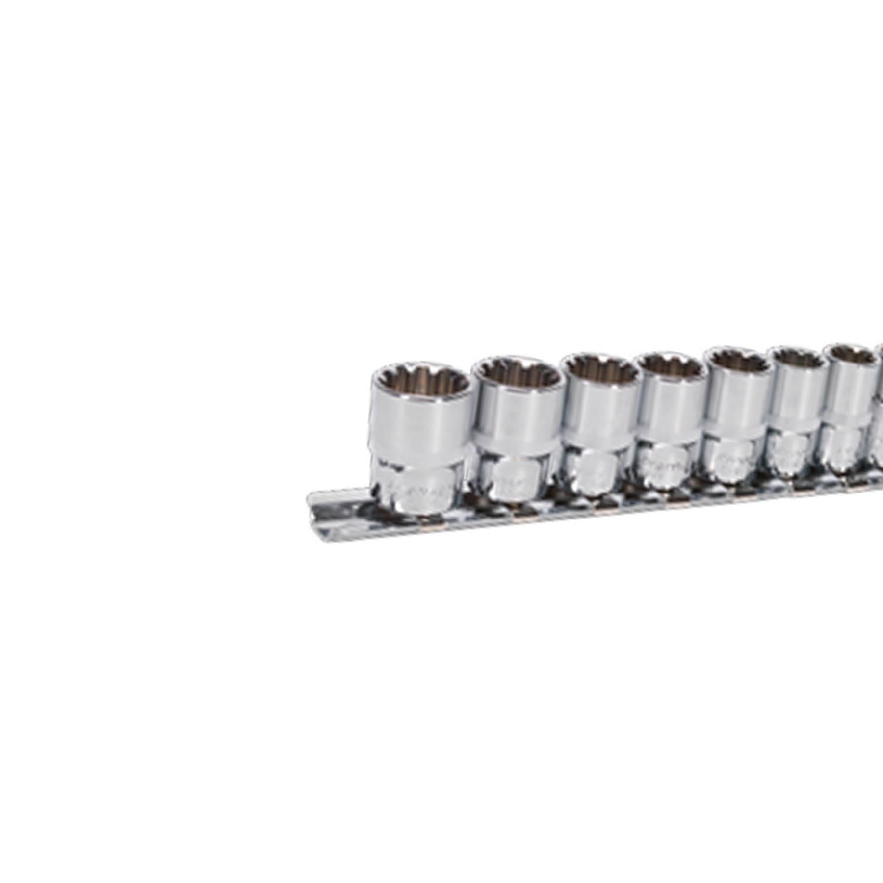 Sealey Socket Set 13pc 1/4"Sq Drive Total Drive