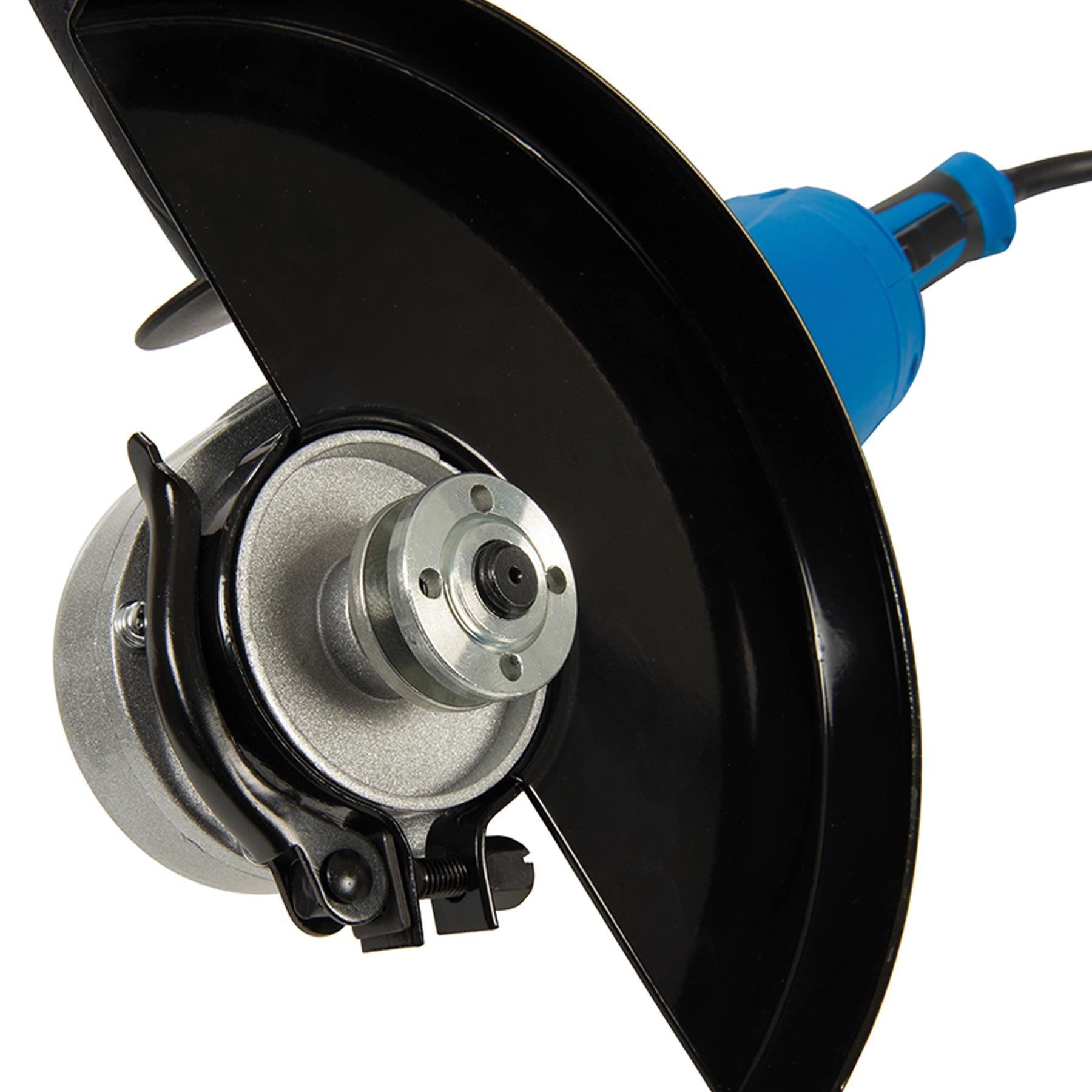 Silverstorm 2400W Angle Grinder 230mm Soft Start Use w/Wire Cup Brushes & wheels