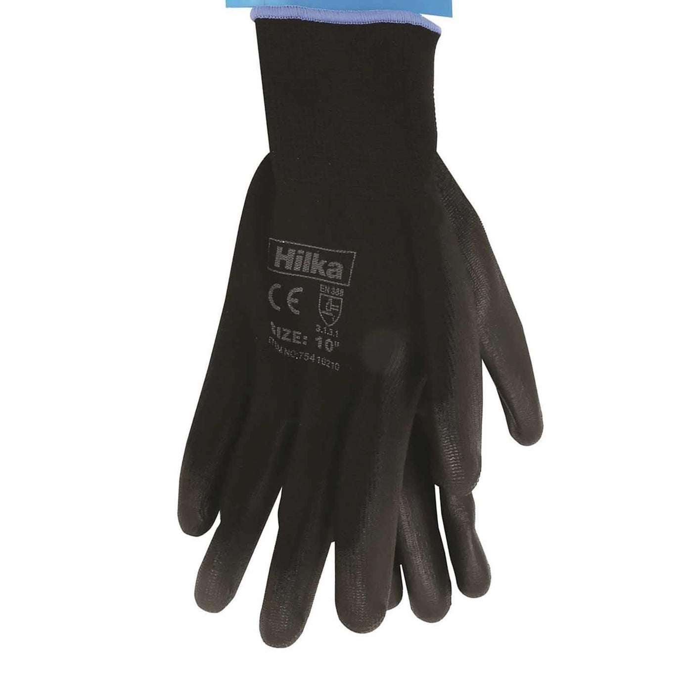 Black PU Work Gloves