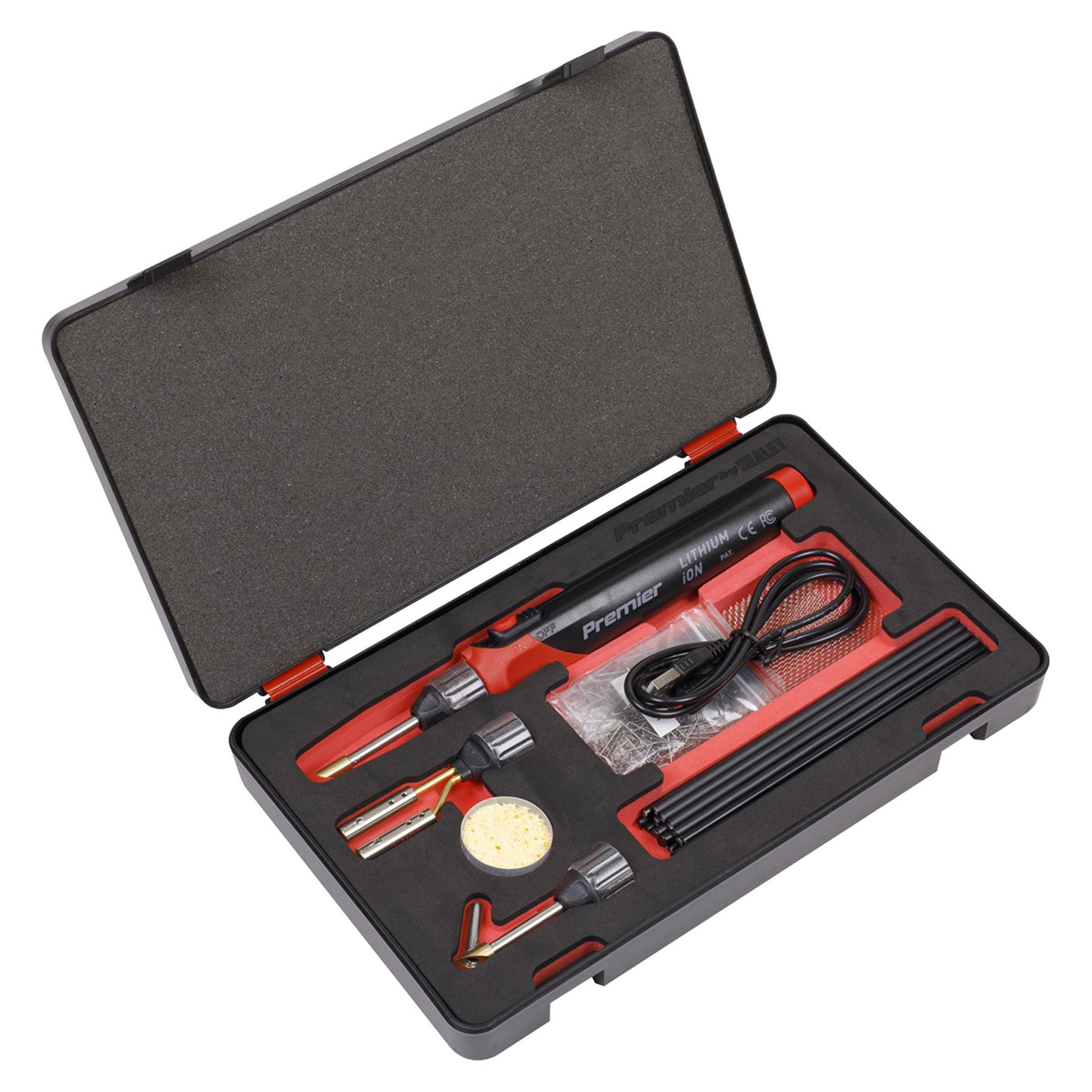 Sealey Lithium-ion Rechargeable Plastic Welding Repair Kit 30W