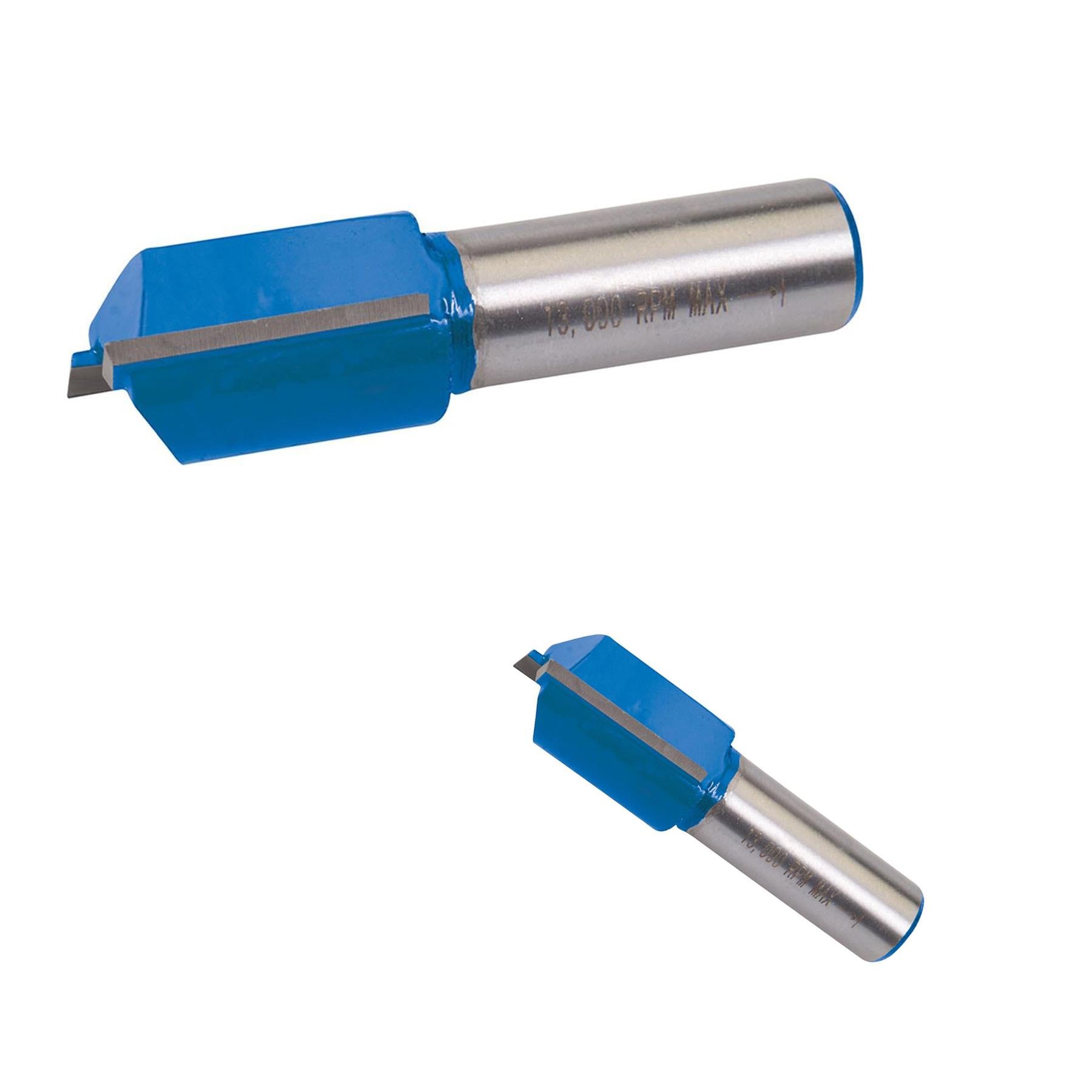 1/2" Straight Imperial Cutter 3/4" x 1" Cutting Bits Twin Flute Kitchen Worktop