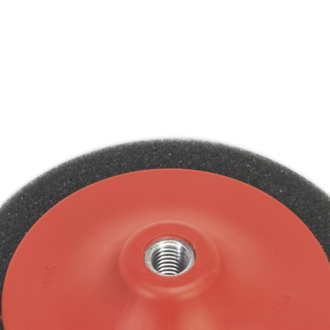 Sealey Buffing & Polishing Foam Head 150x50mm M14x2mm Black/Soft