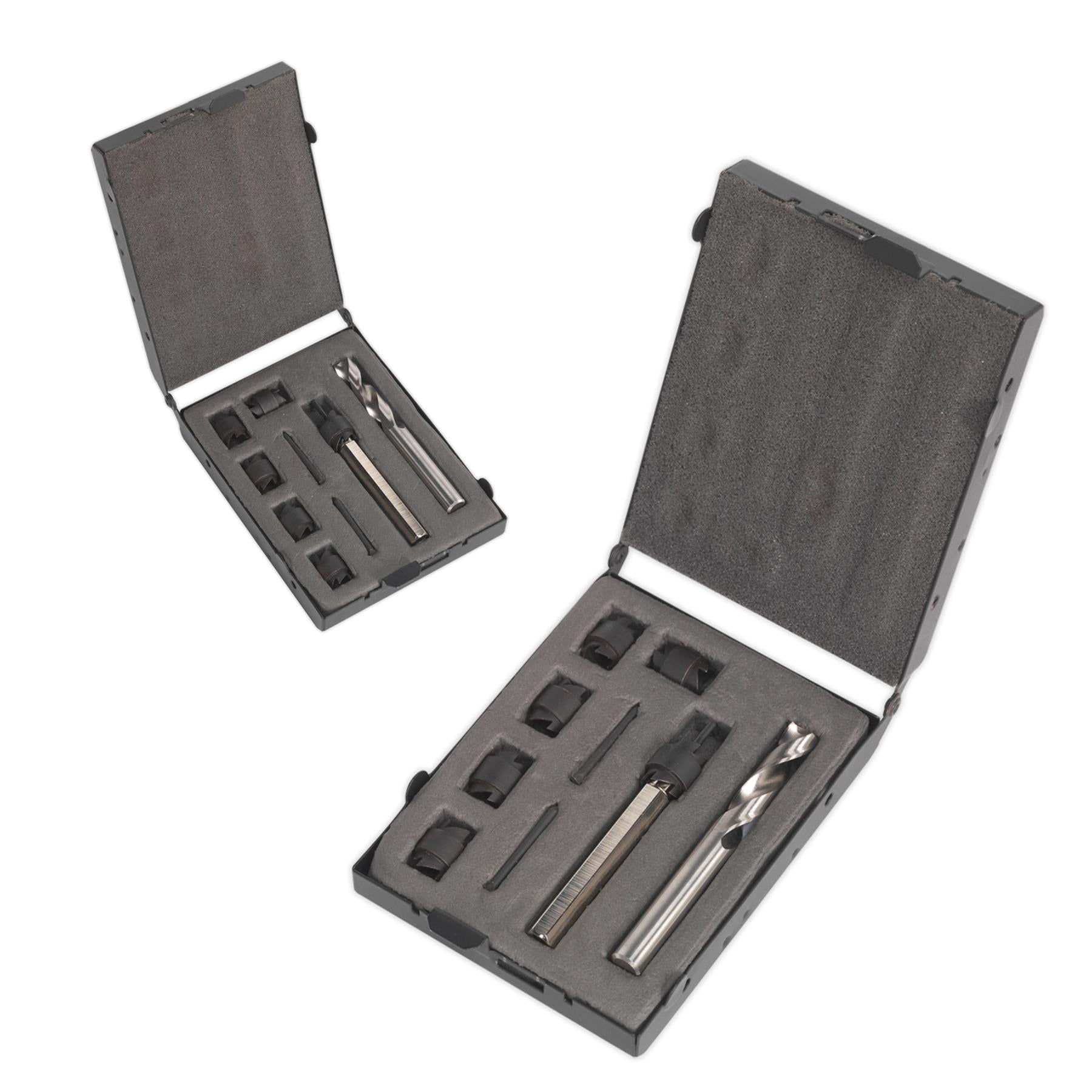 Sealey 9pc Spot Weld Cutter Drill Bits Set 10mm Spot Weld Removal Drill AK4730