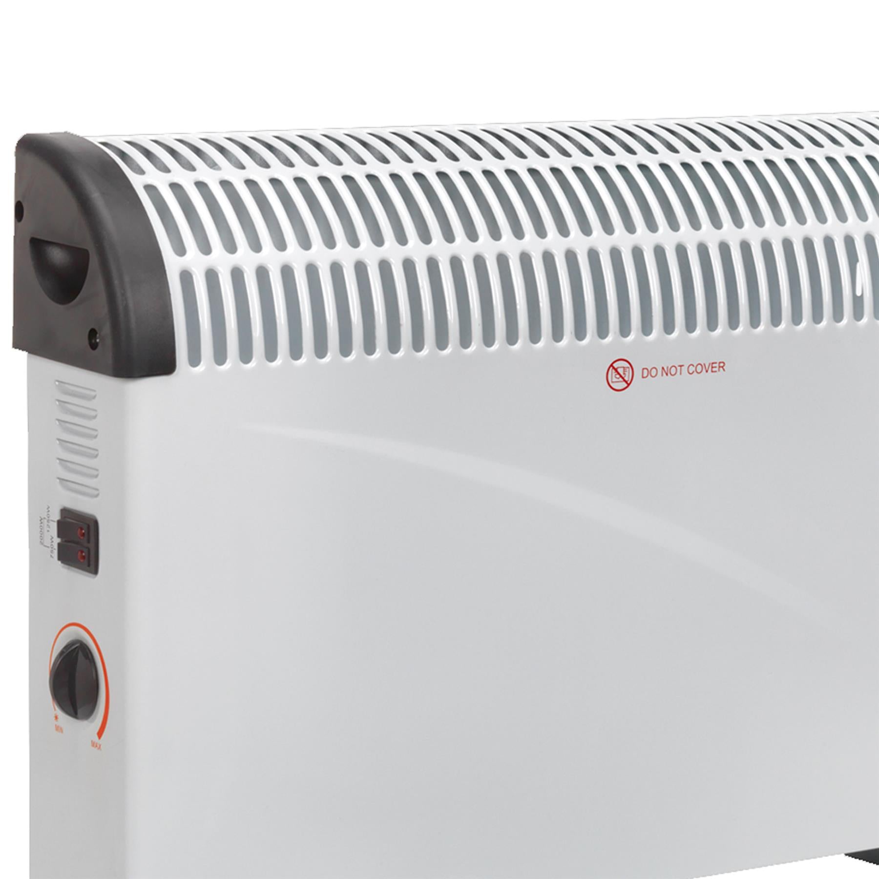 Sealey Convector Heater 2000W/230V 3 Heat Settings Thermostat CD2005