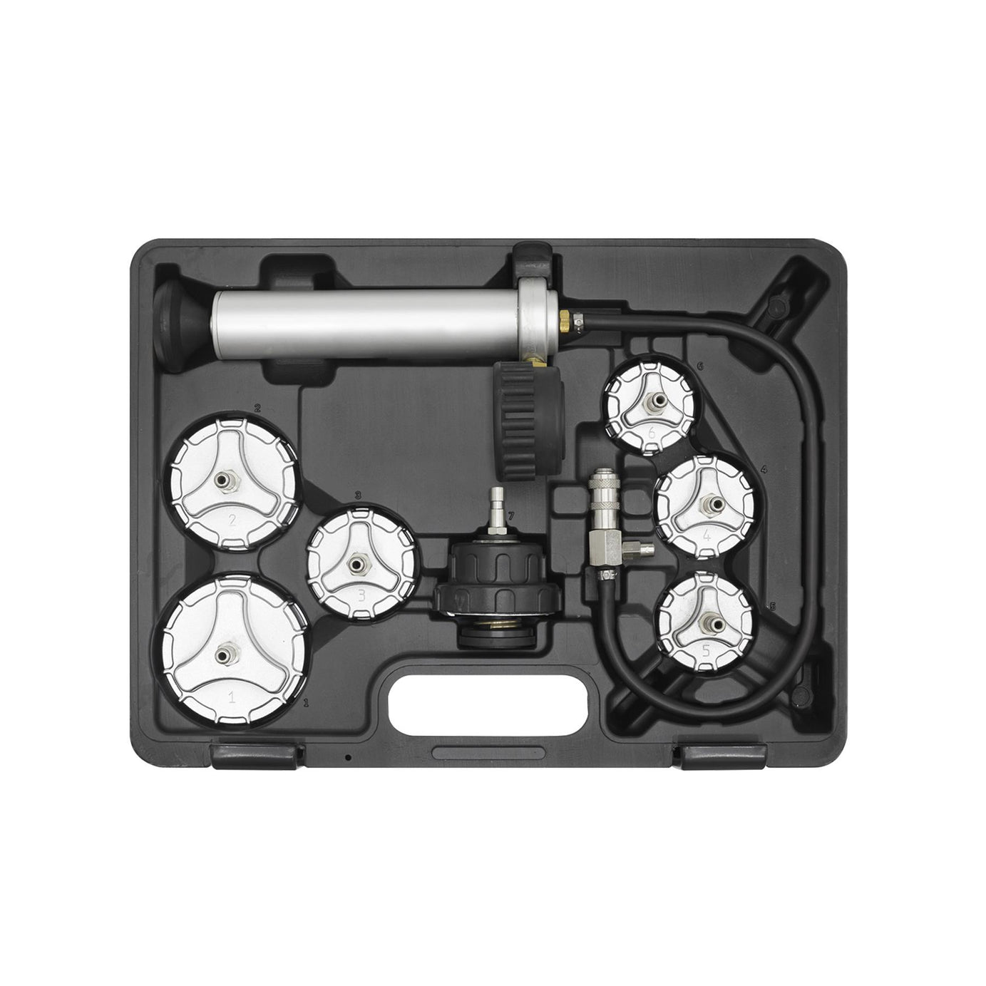 Sealey Cooling System Pressure Test Kit 7pc - Commercial