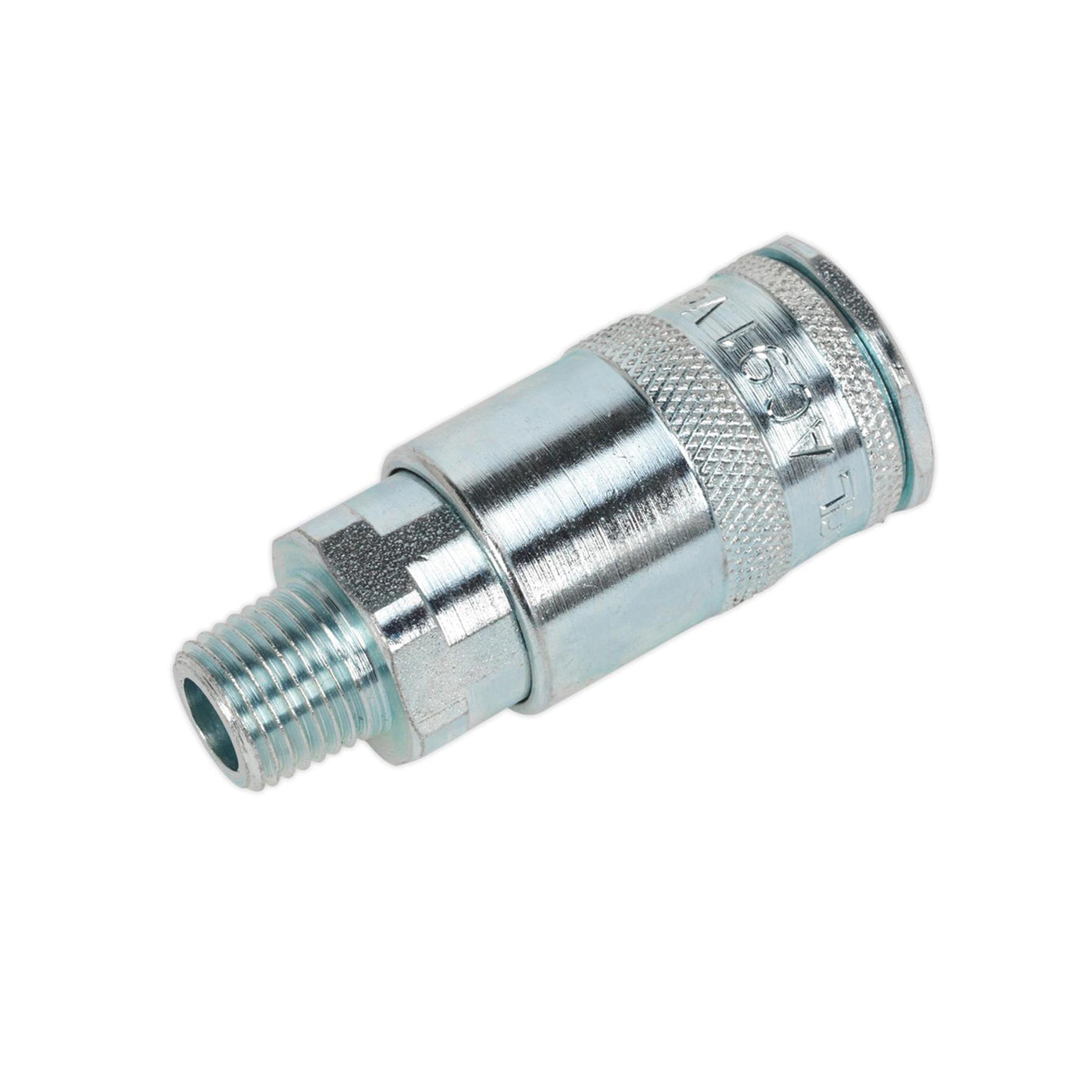 Sealey Male 1/4"BSPT Coupling Body Air Coupler Compressor Connector Pack of 5