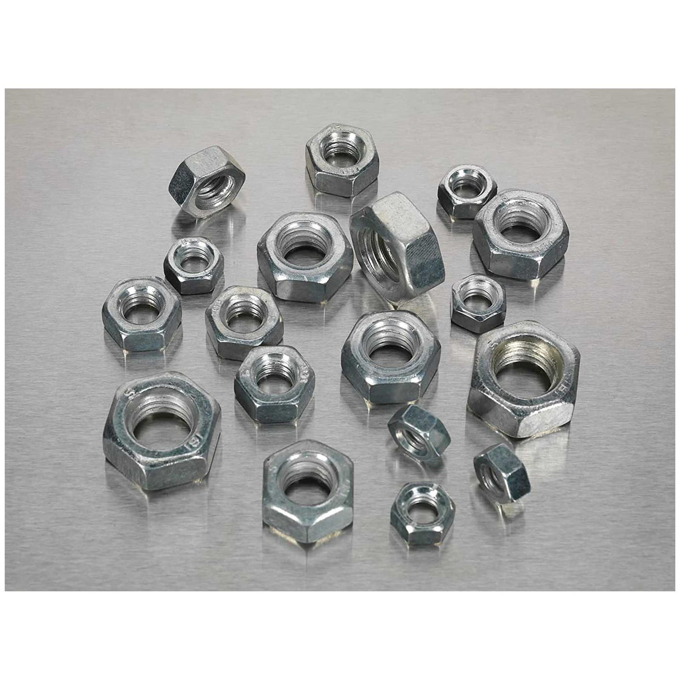 Sealey Steel Nut Assortment 320pc 1/4"-1/2"UNC