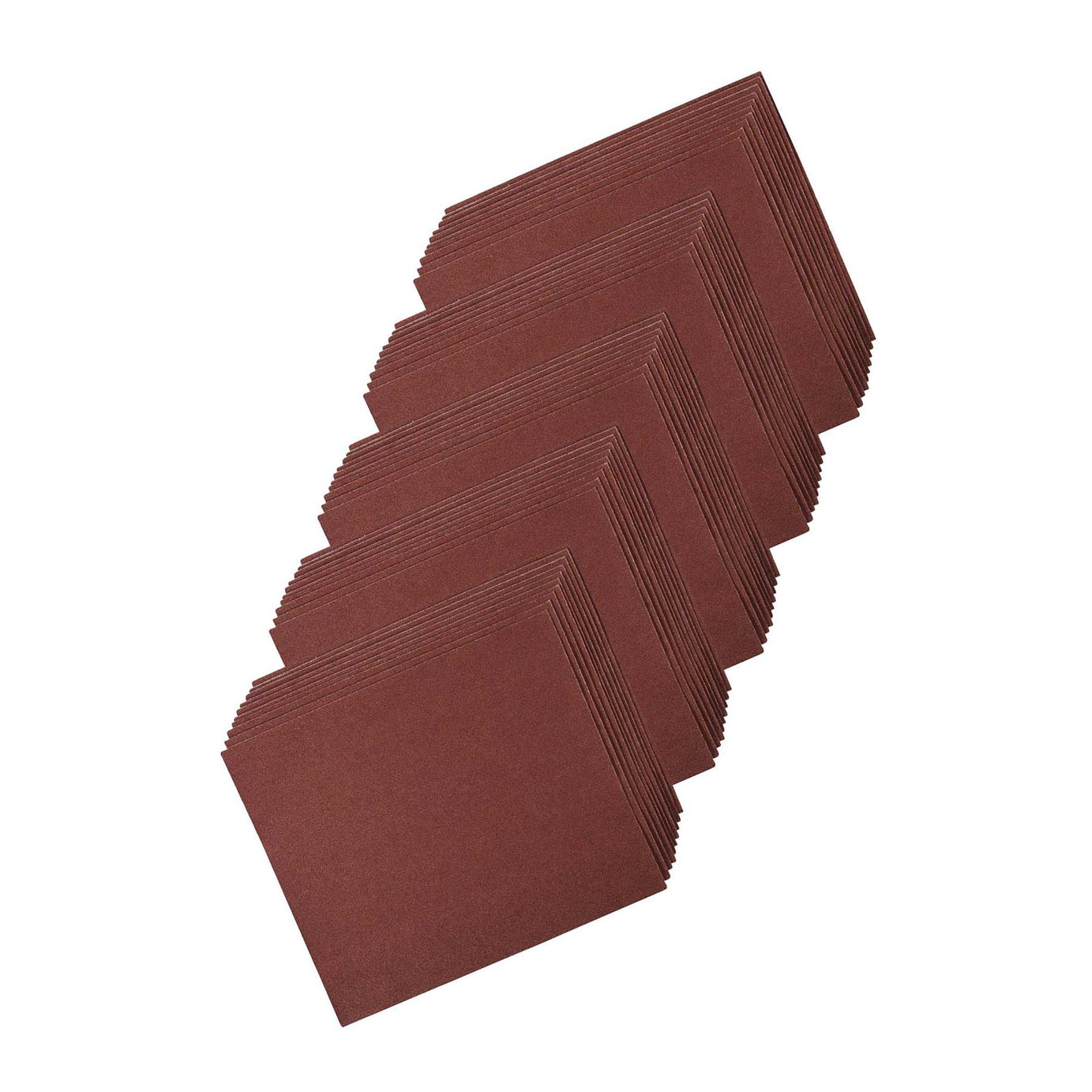50 Pk Emery Cloth Hand Sanding Sheets 36 60 80 120 180 Grit Metal & Rust Removal
