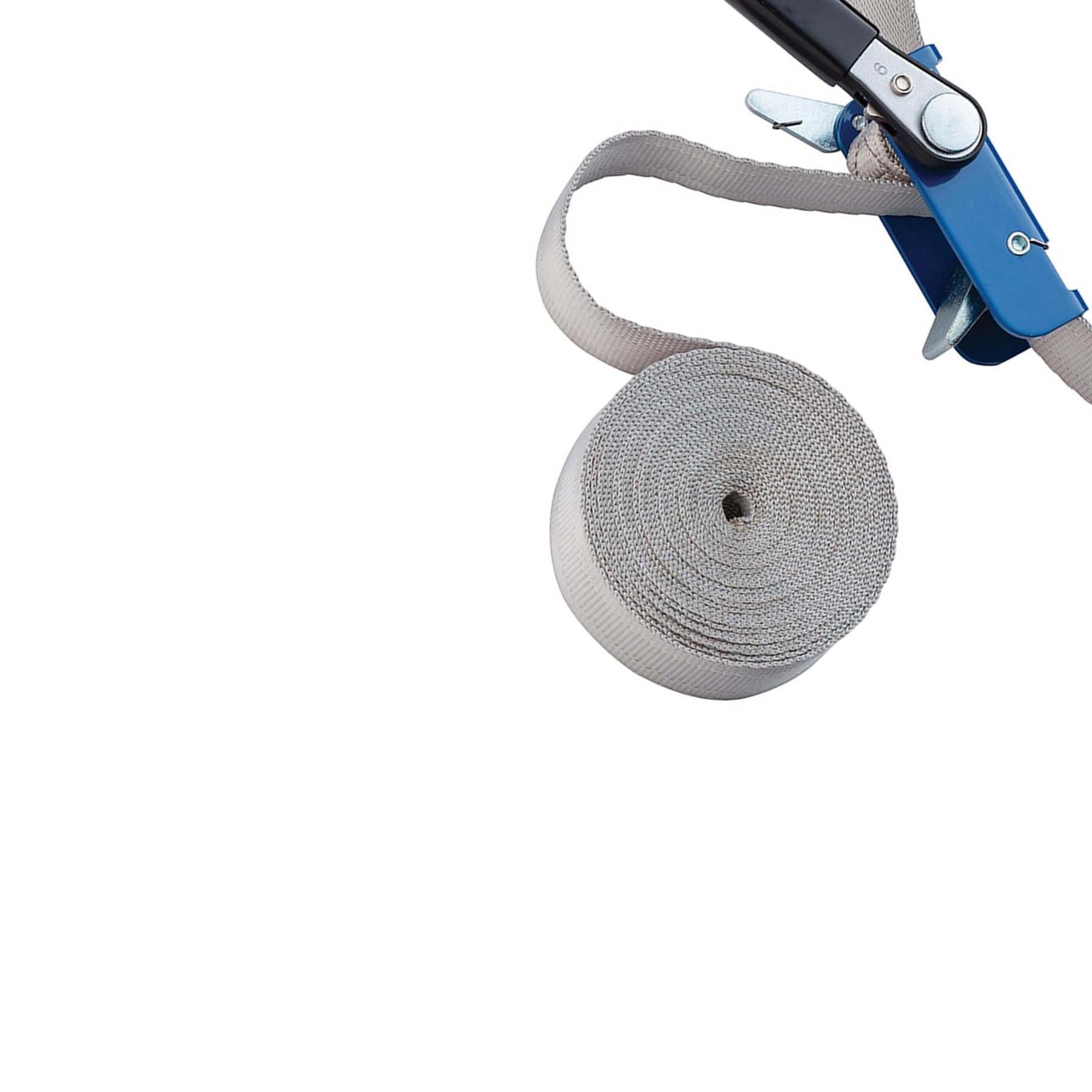 Band Clamp Reinforced Webbing With Ratcheting Handle 25mmx4.58m(1" x 15')